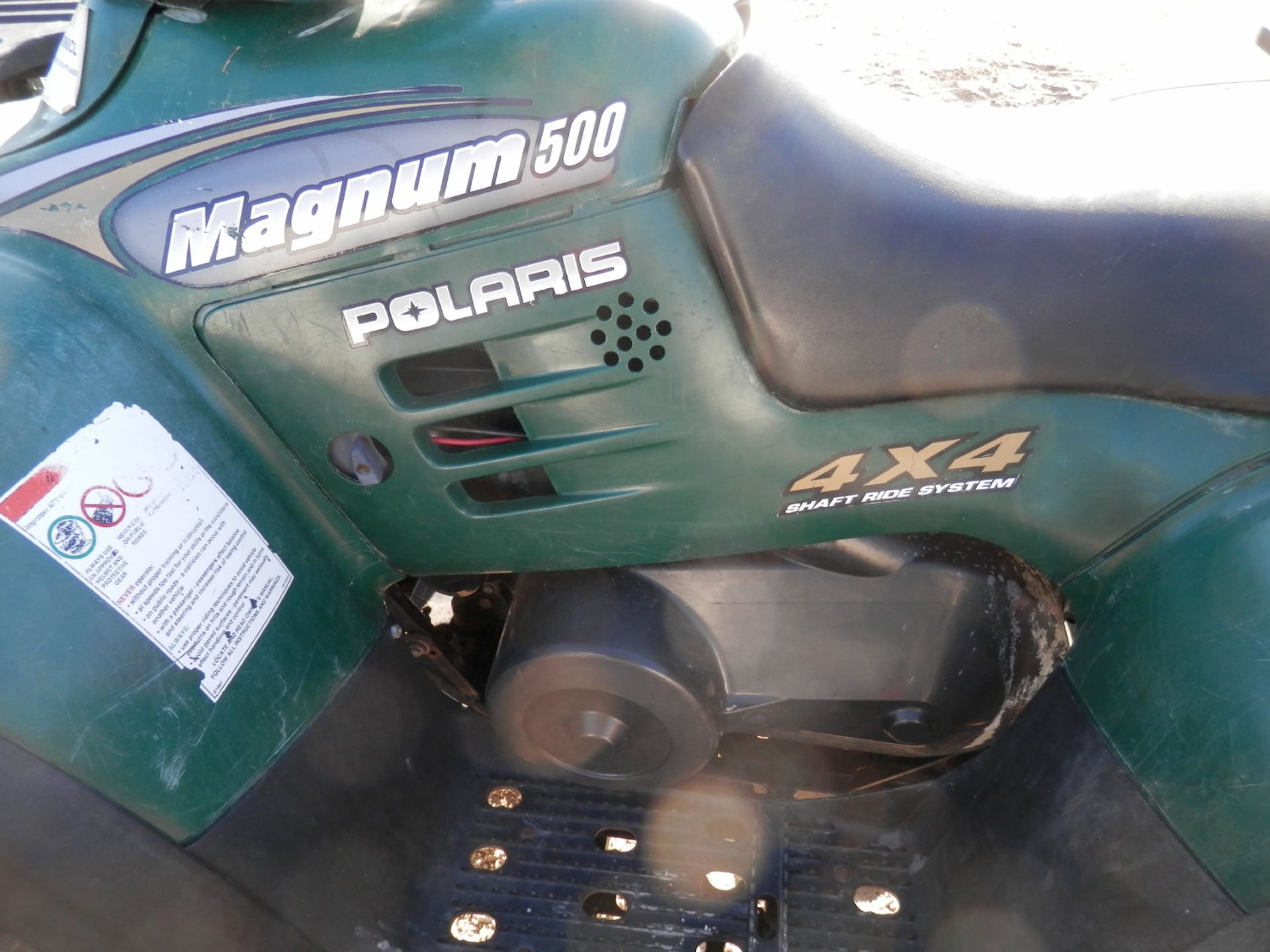 POLARIS MAGNUM 500 ATV--NEW DEVELOPMENT, NEEDS SERVICE WORK. - Image 7 of 7