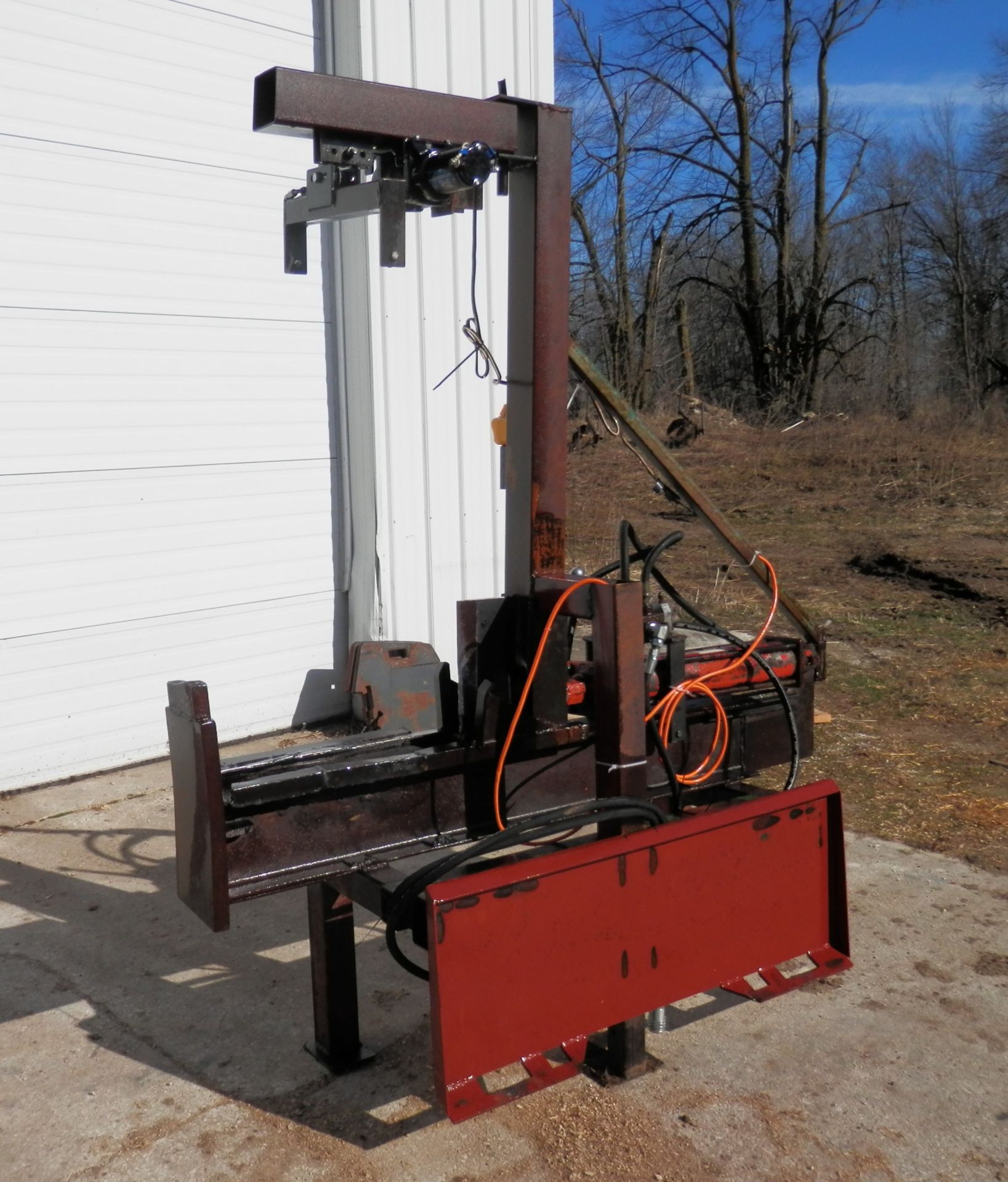 CUSTOM LOG SPLITTER, QT SKIDSTEER MT - Image 3 of 5