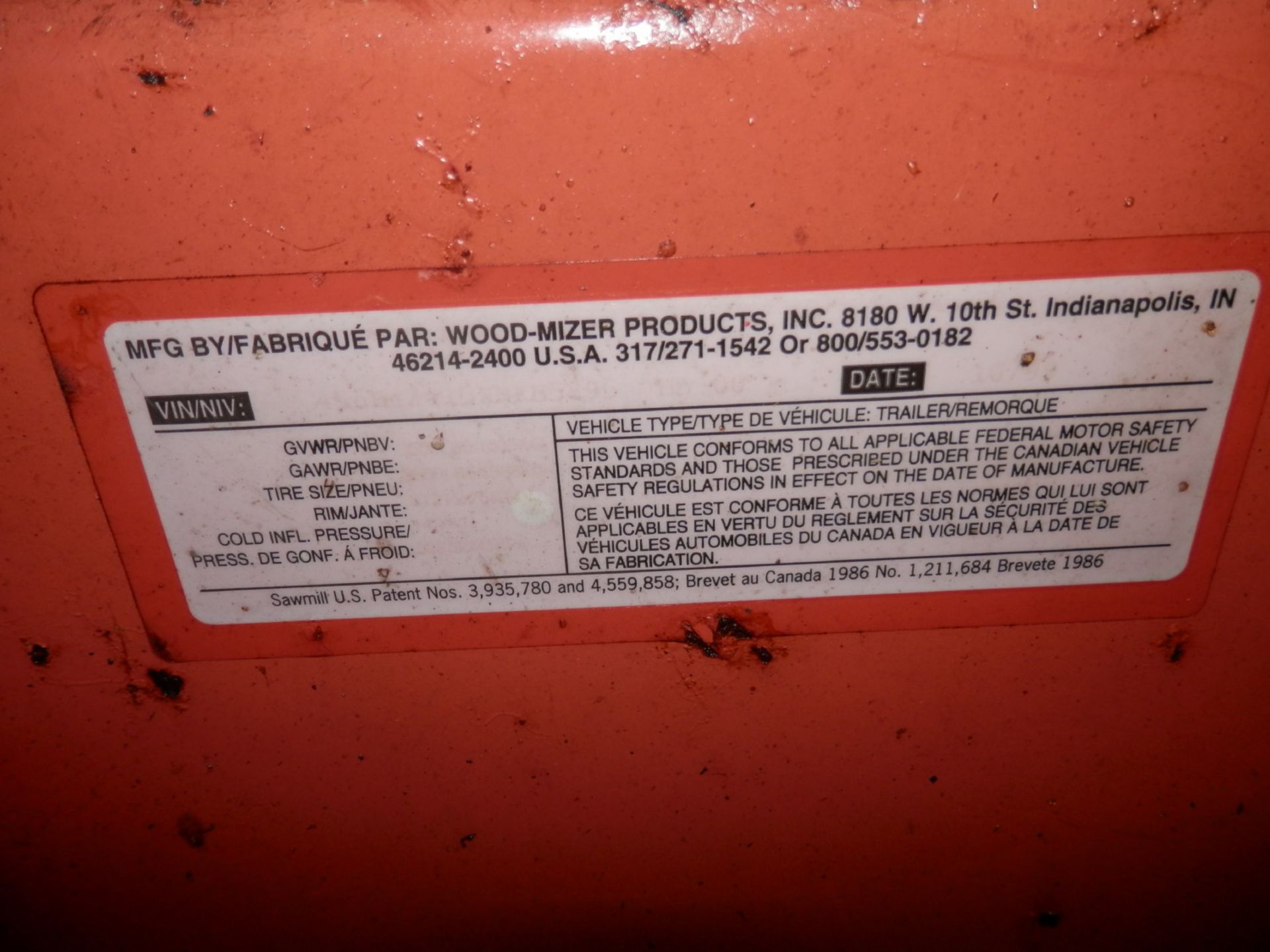 WOOD MIZER MDL LT40HDG25 PORTABLE BAND SAW - Image 12 of 14