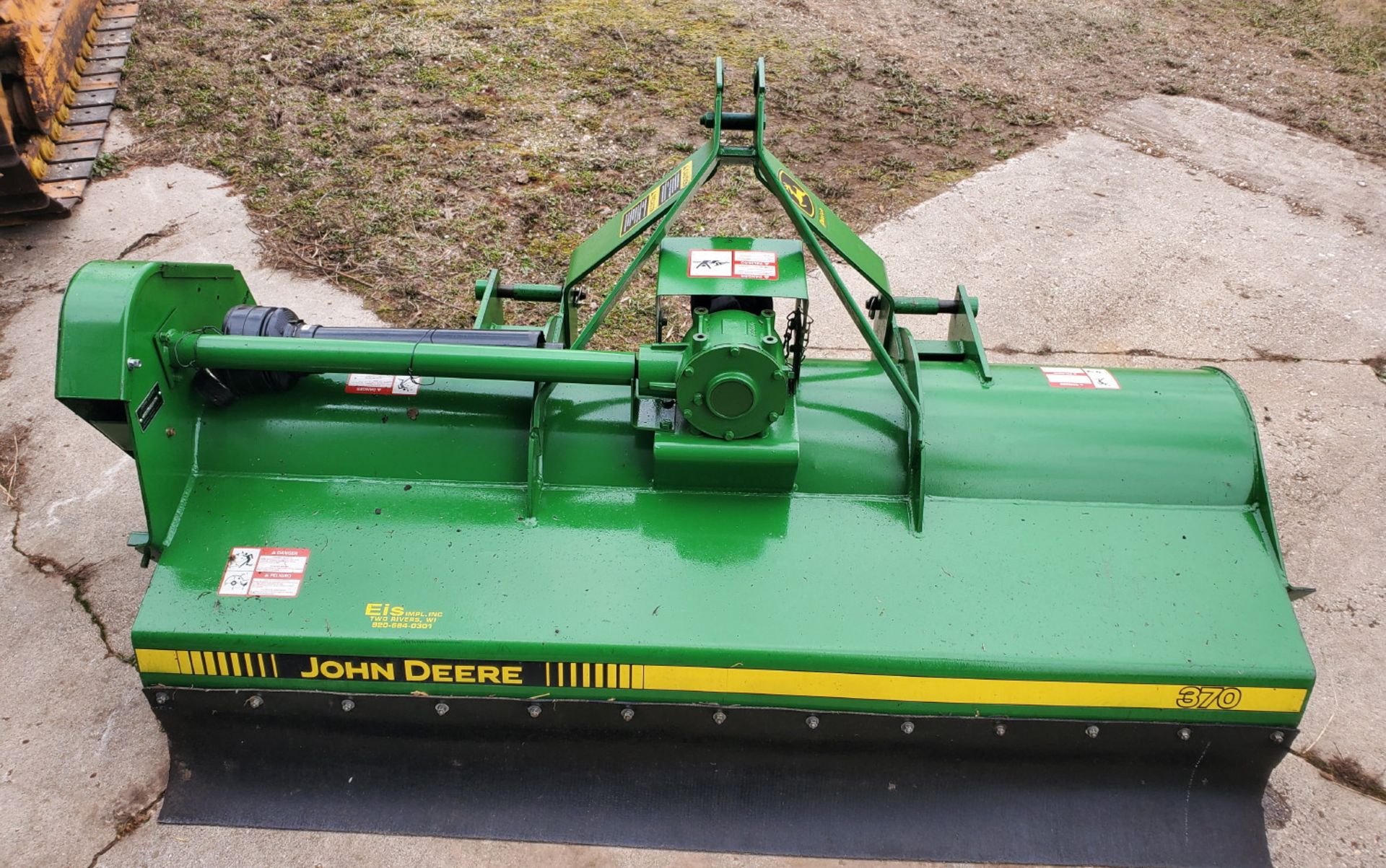 JOHN DEERE 370 FLAIL MOWER