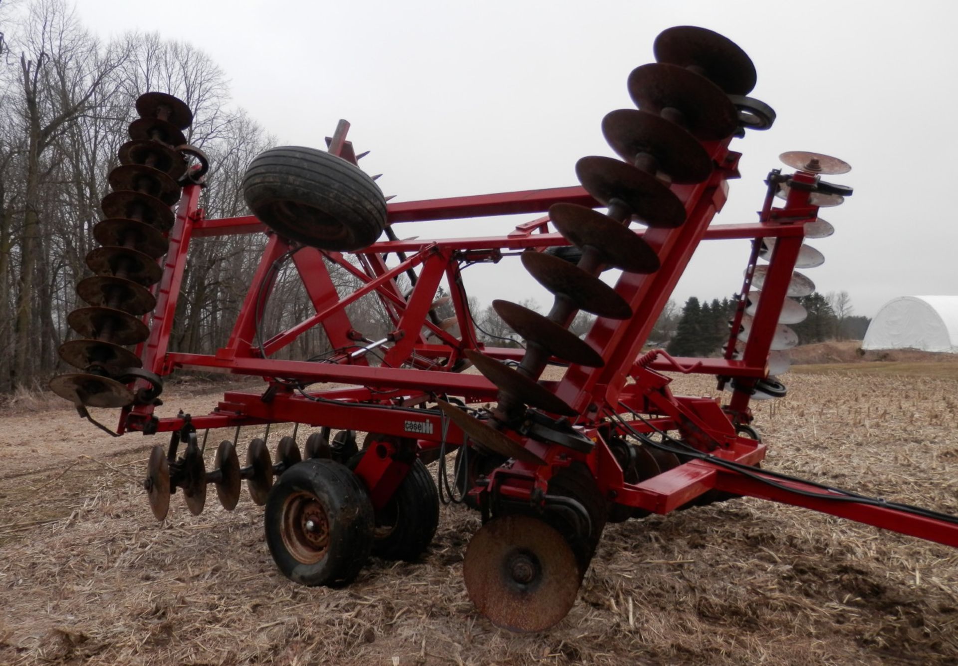 CASE IH 496 26' DUAL WING ROCK FLEX DISK - Image 2 of 6