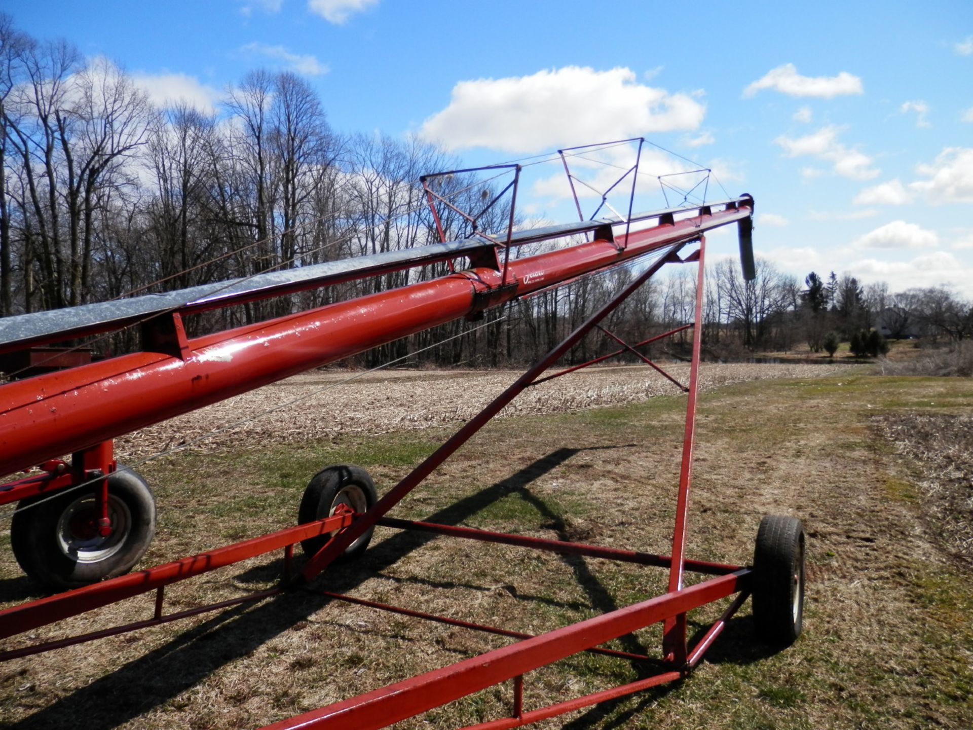 FETERYL 8" x 60' PORTABLE GRAIN AUGER - Image 5 of 8