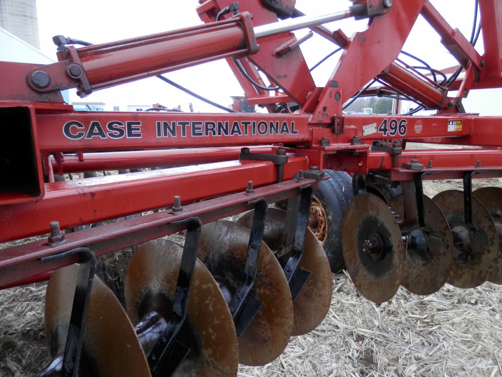 CASE IH 496 26' DUAL WING ROCK FLEX DISK - Image 4 of 6