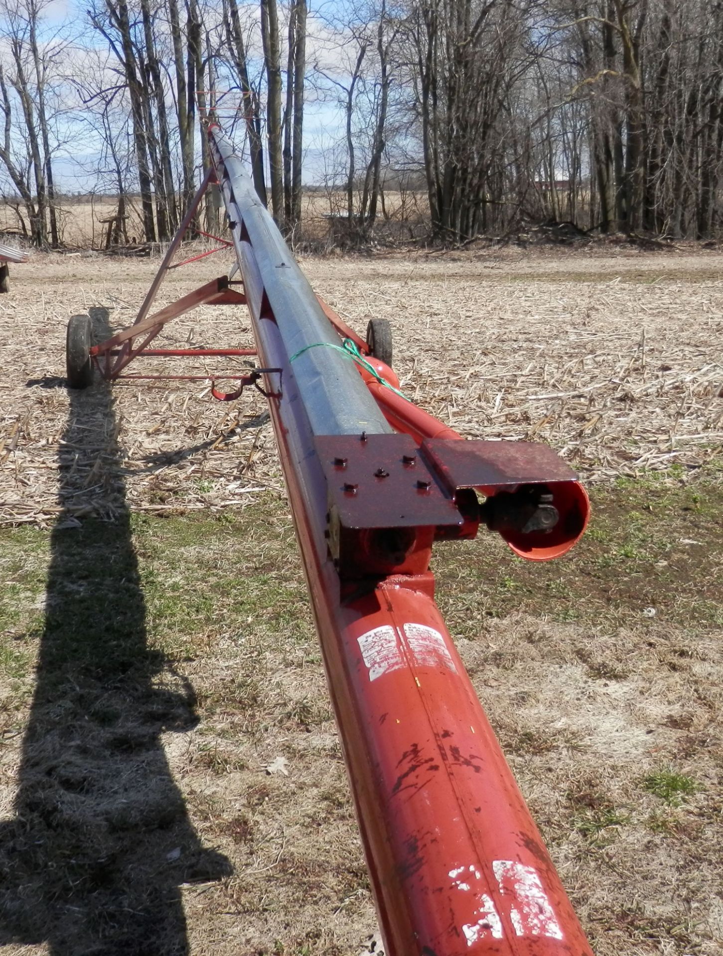 FETERYL 8" x 60' PORTABLE GRAIN AUGER - Image 3 of 8