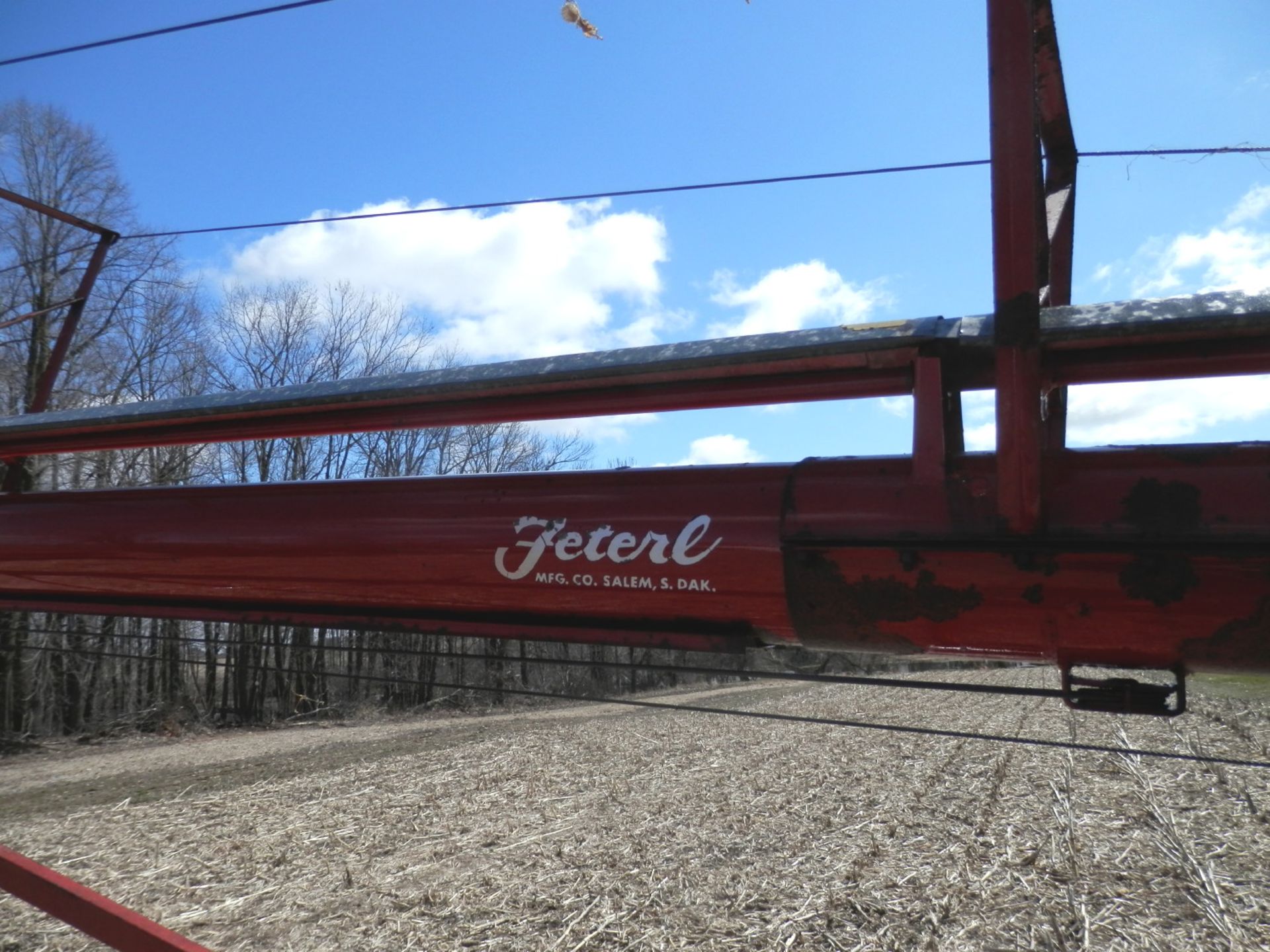 FETERYL 8" x 60' PORTABLE GRAIN AUGER - Image 8 of 8