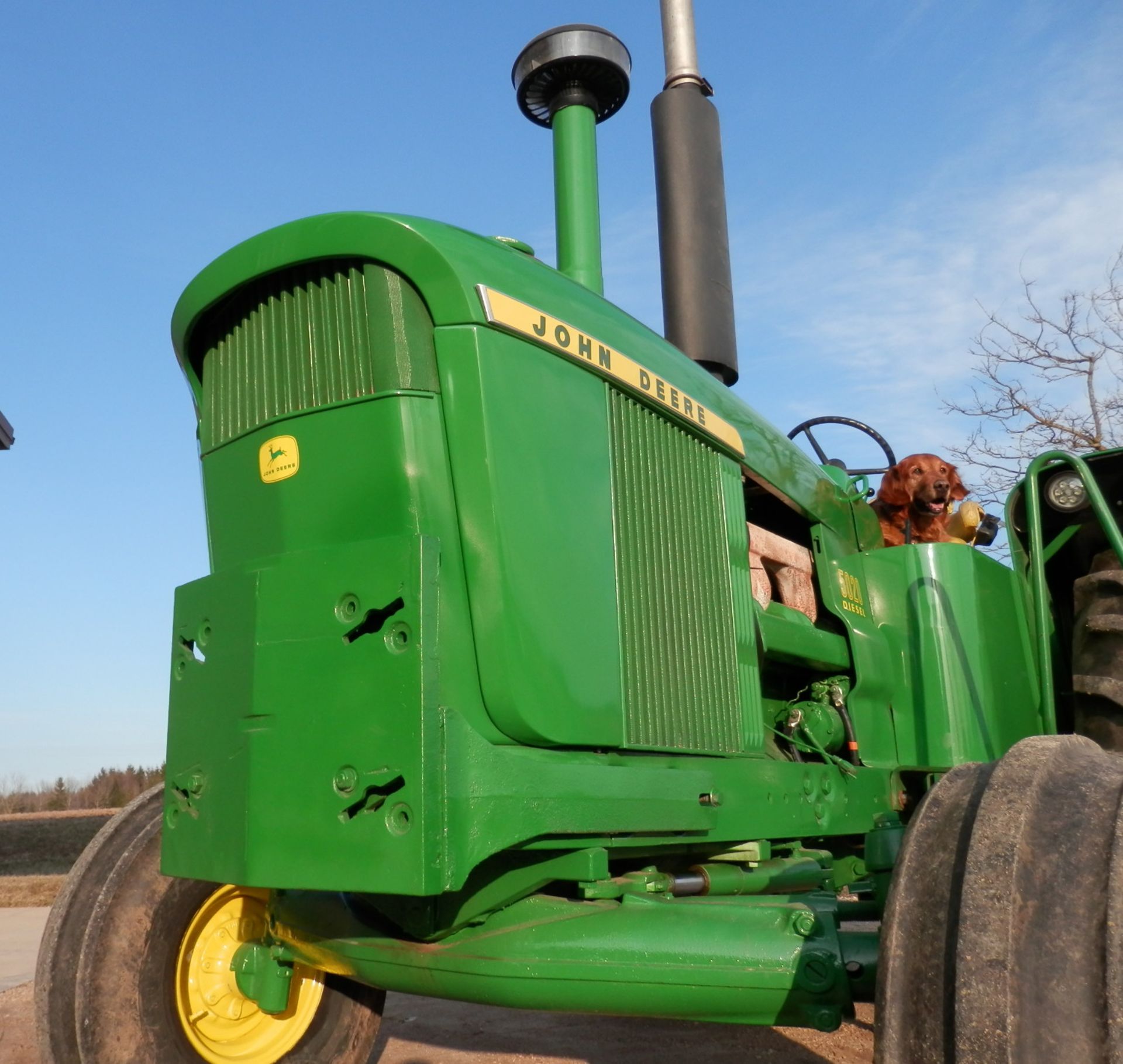 JOHN DEERE 5020 DIESEL WHEATLAND TRACTOR SN T313R 030336R - Image 6 of 12