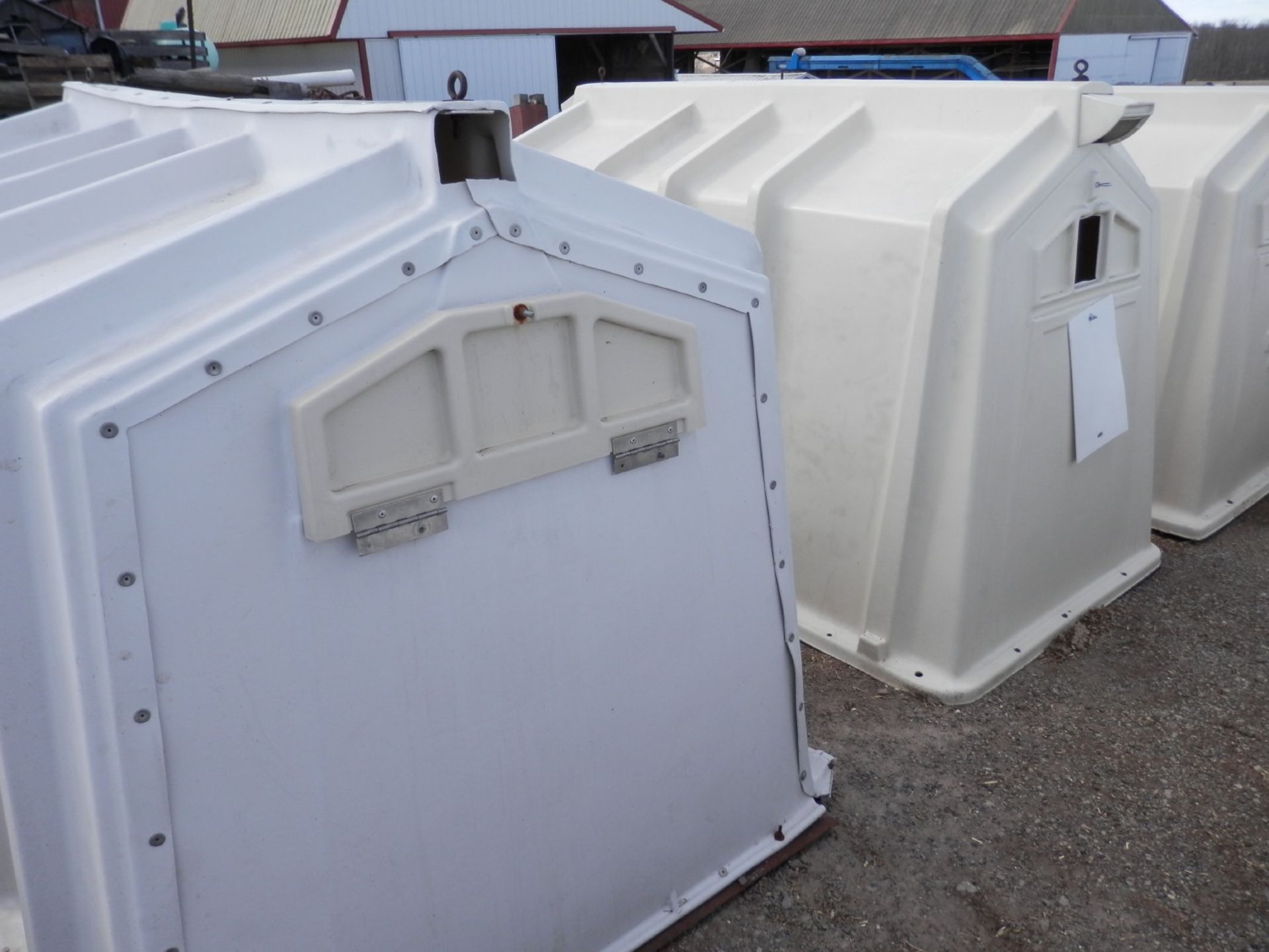 (8) CALF TEL, (2) POLYDOME CALF HUTS (to be sold CHOICE) - Image 3 of 4