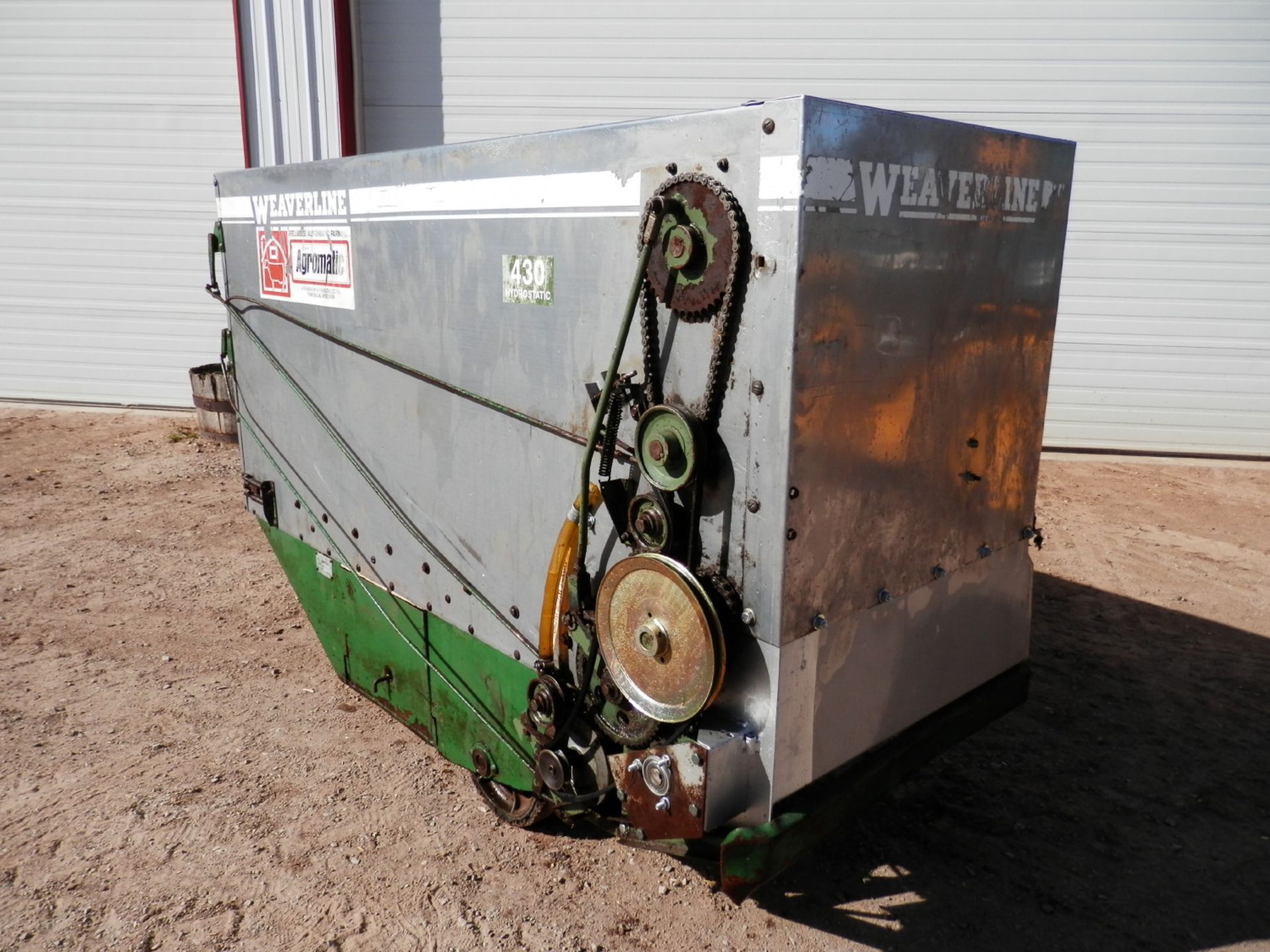 WEAVERLINE AGROMATIC 430 SS HYDROSTATIC DRIVE FEED CART - Image 2 of 6