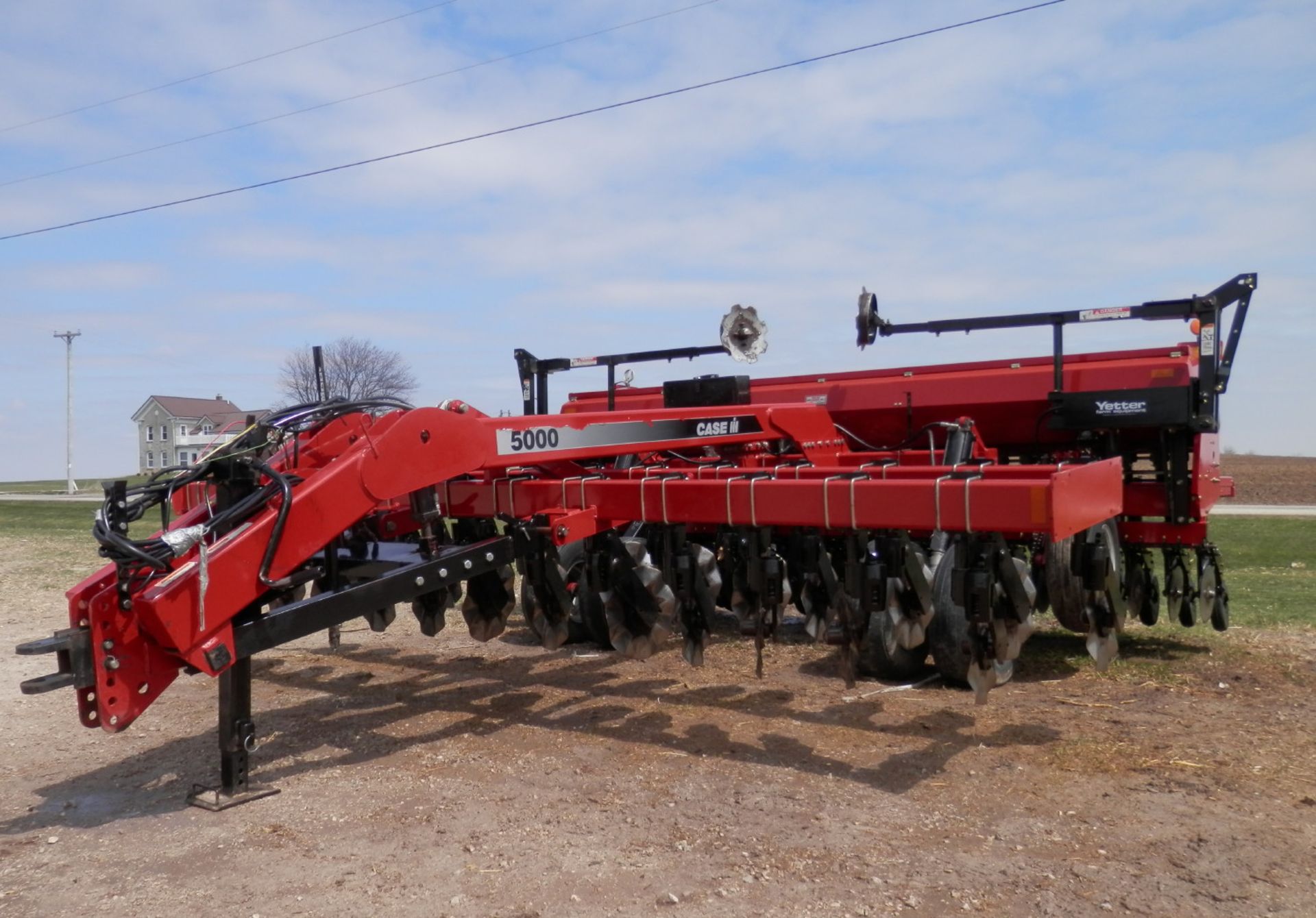 CASE IH 5400 14' 6" NO TILL DRILL on CIH 5000 COULTER CART - Image 2 of 20