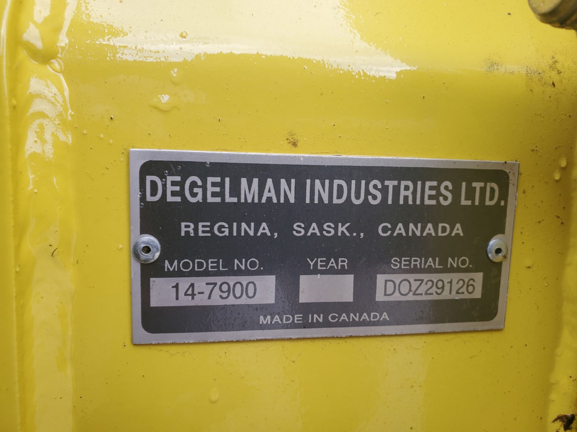 JOHN DEERE 9420 4x4 TRACTOR WITH DEGELMAN MDL. 14-7900 PUSH BLADE - Image 9 of 27