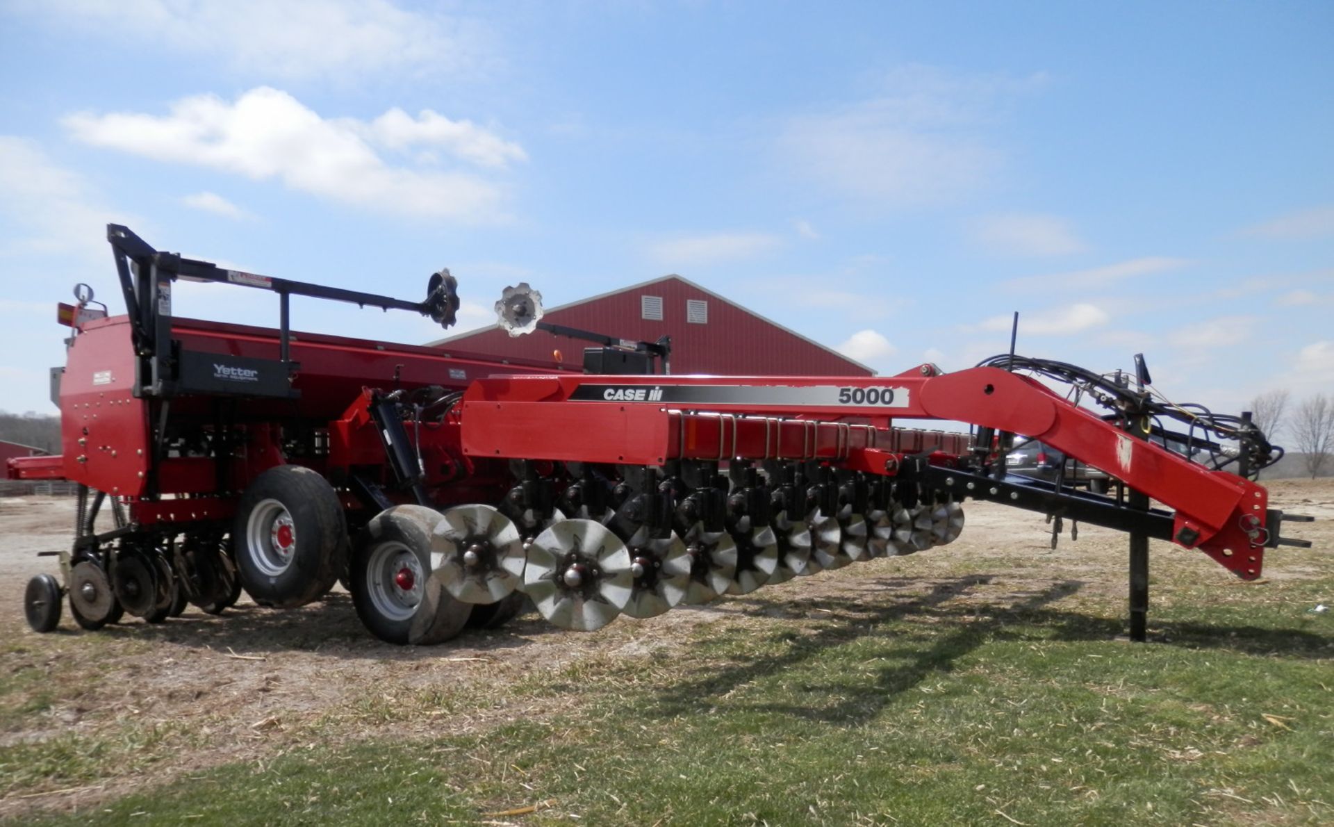 CASE IH 5400 14' 6" NO TILL DRILL on CIH 5000 COULTER CART - Image 13 of 20