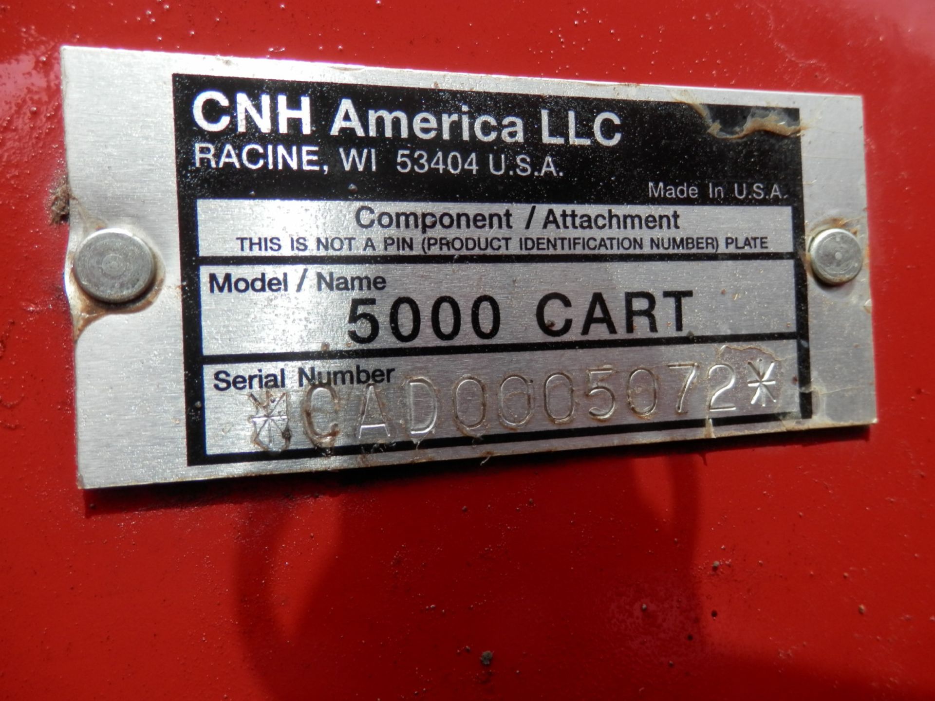 CASE IH 5400 14' 6" NO TILL DRILL on CIH 5000 COULTER CART - Image 12 of 20