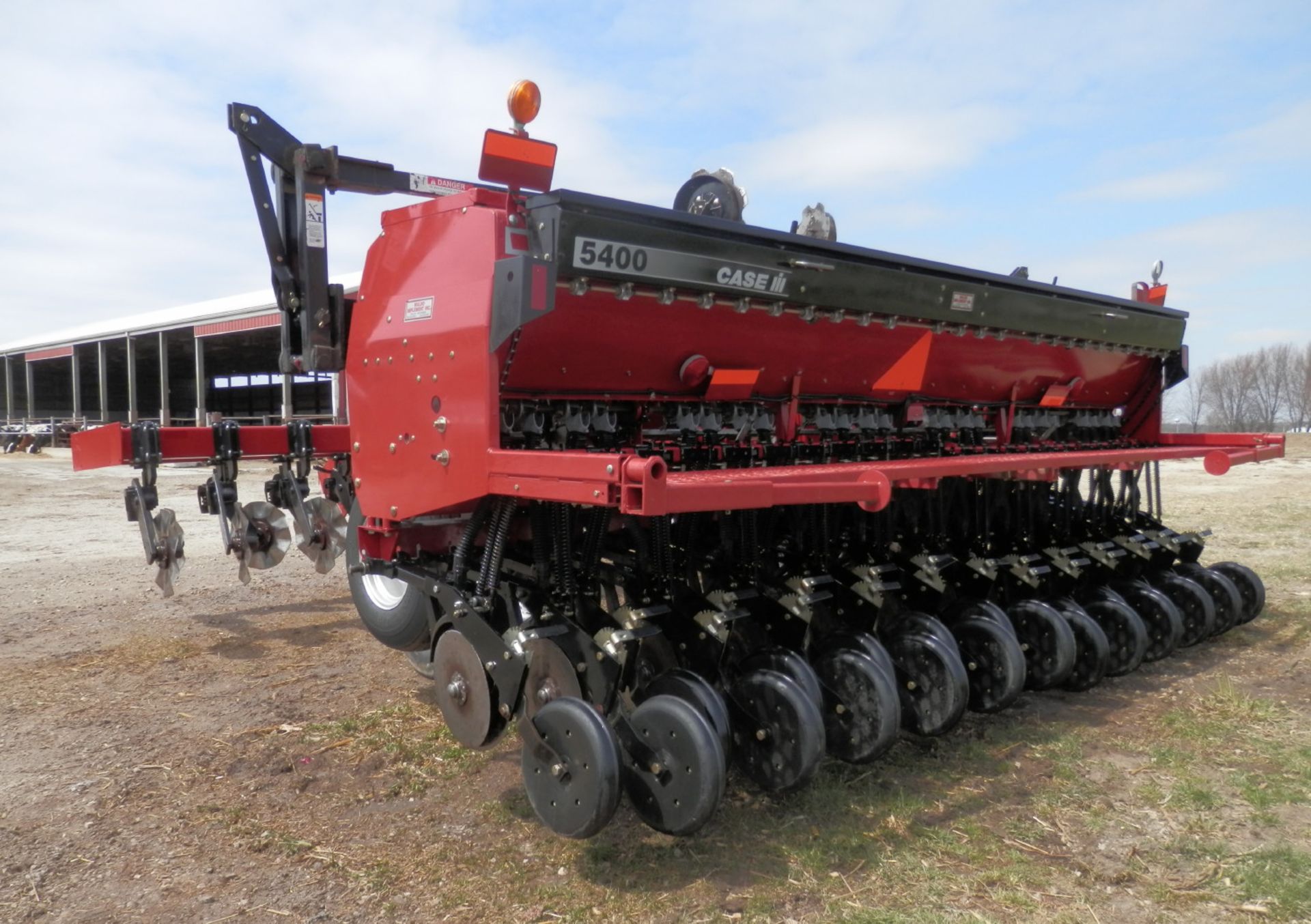 CASE IH 5400 14' 6" NO TILL DRILL on CIH 5000 COULTER CART - Image 4 of 20