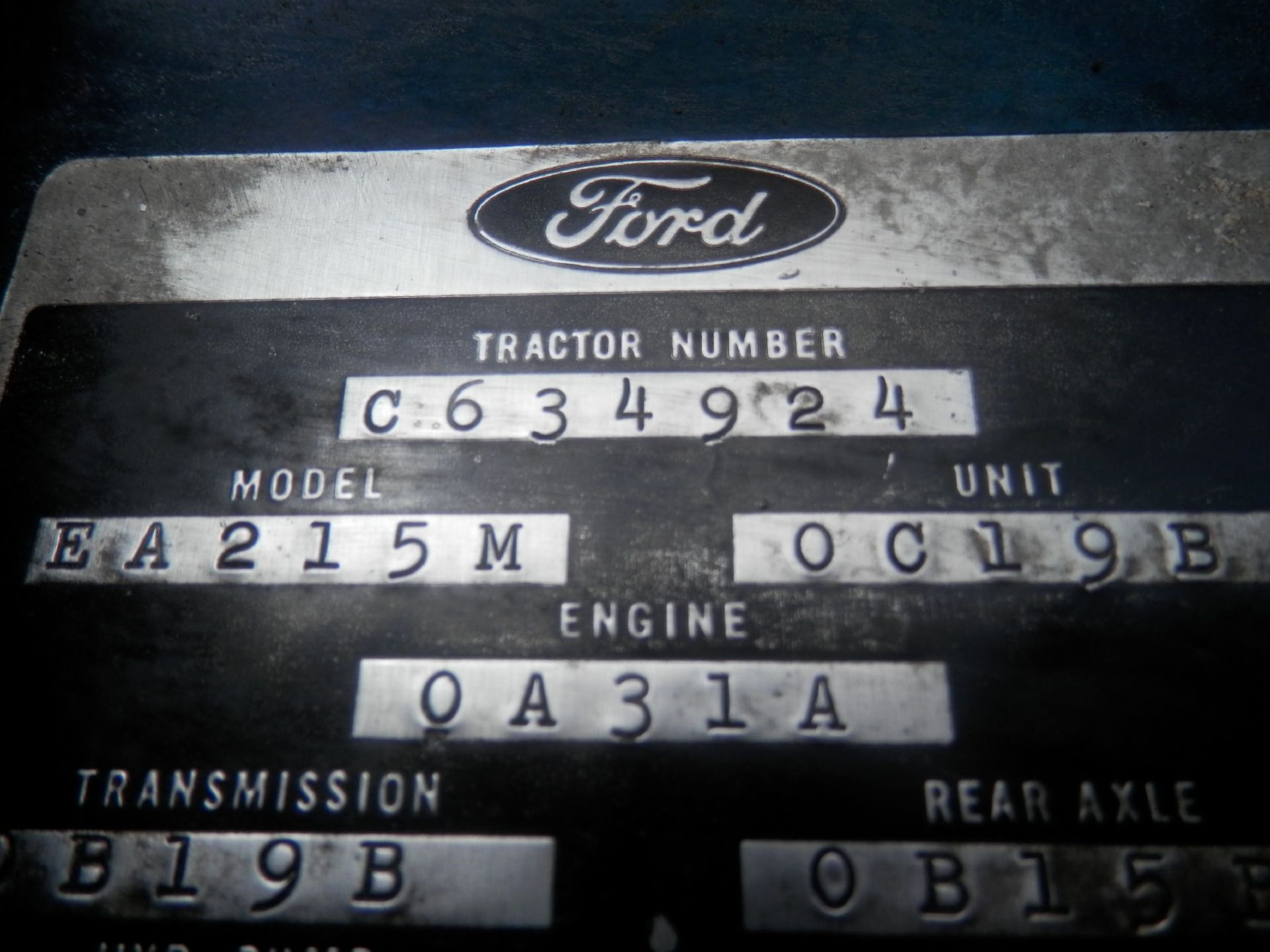 FORD 6600 DIESEL CAB TRACTOR - Image 14 of 16