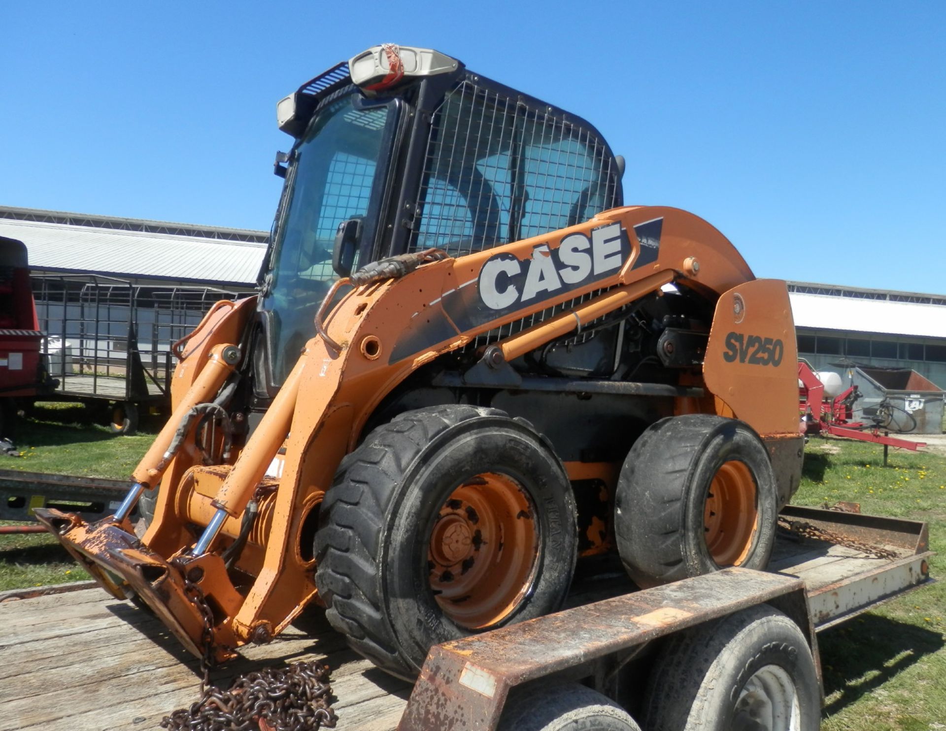 CASE SV250 SKID STEER-PROJECT (Needs motor)