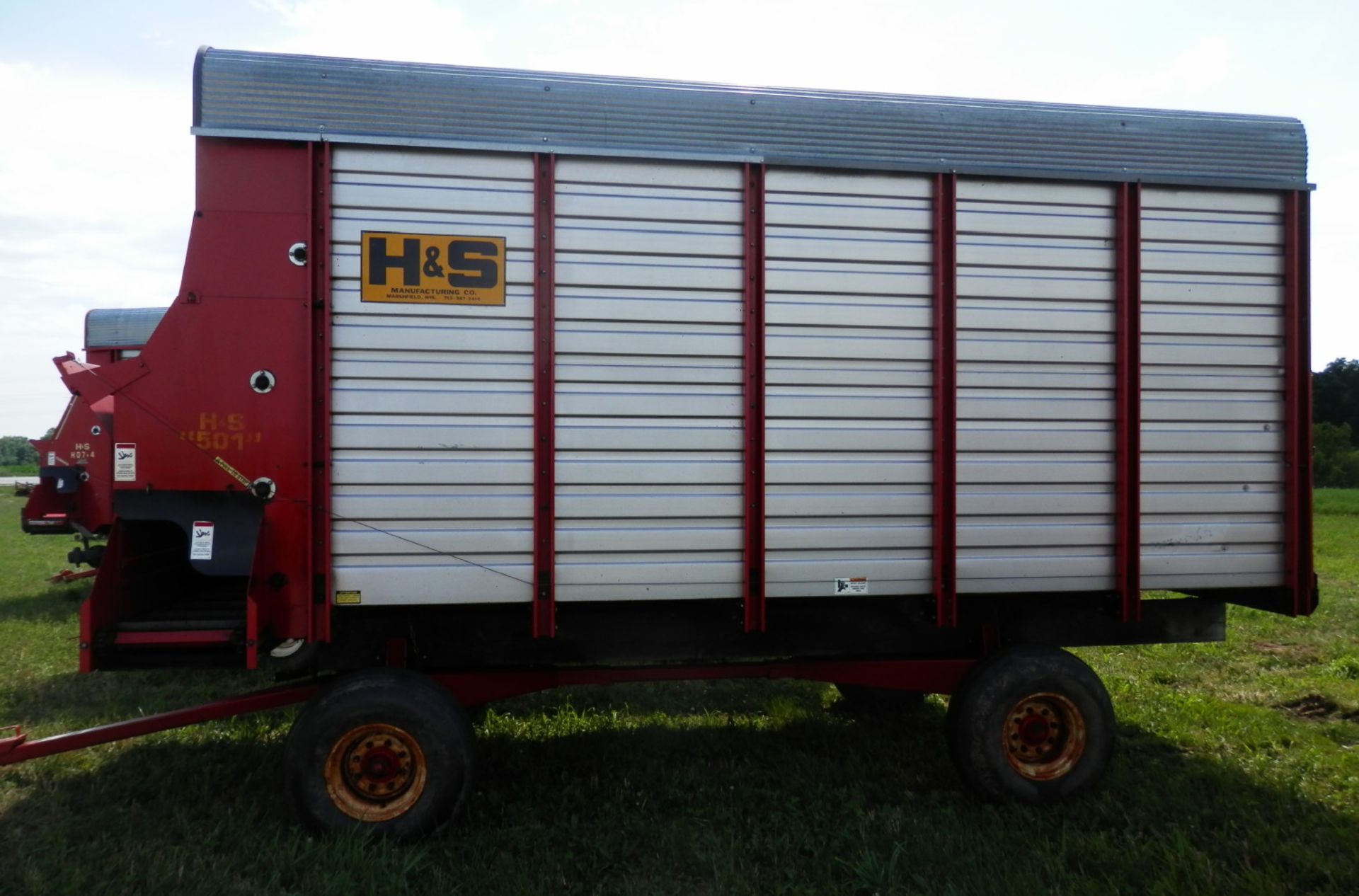 H&S 501 16' LH FORAGE WAGON - Image 5 of 8