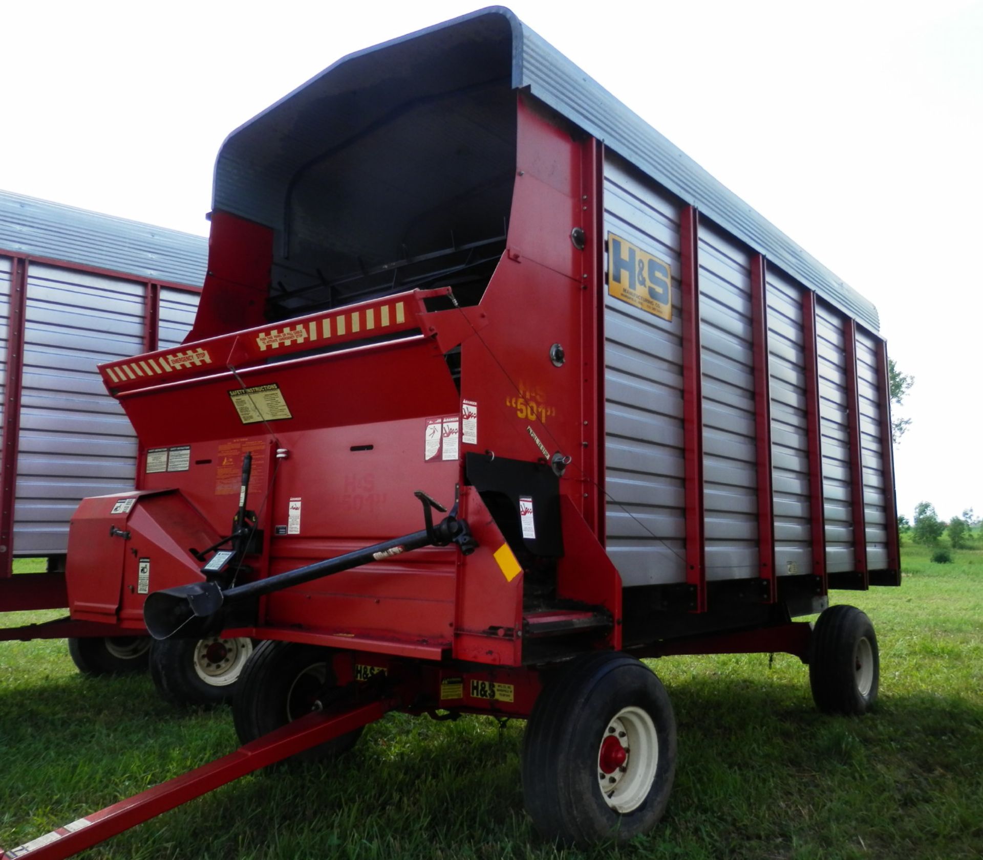 H&S 501 16' LH FORAGE WAGON