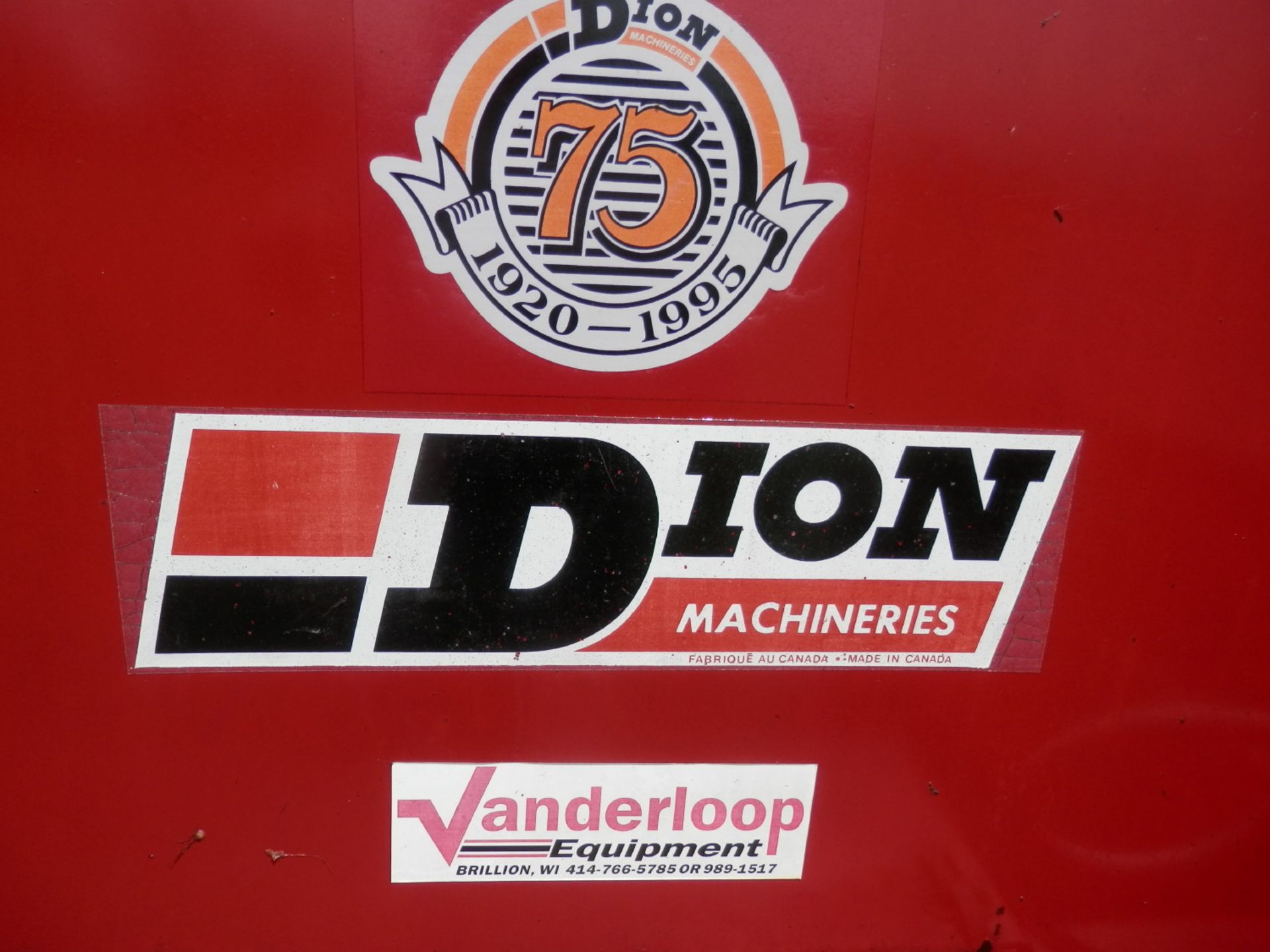 DION 1660 FORAGE BLOWER - Image 5 of 5