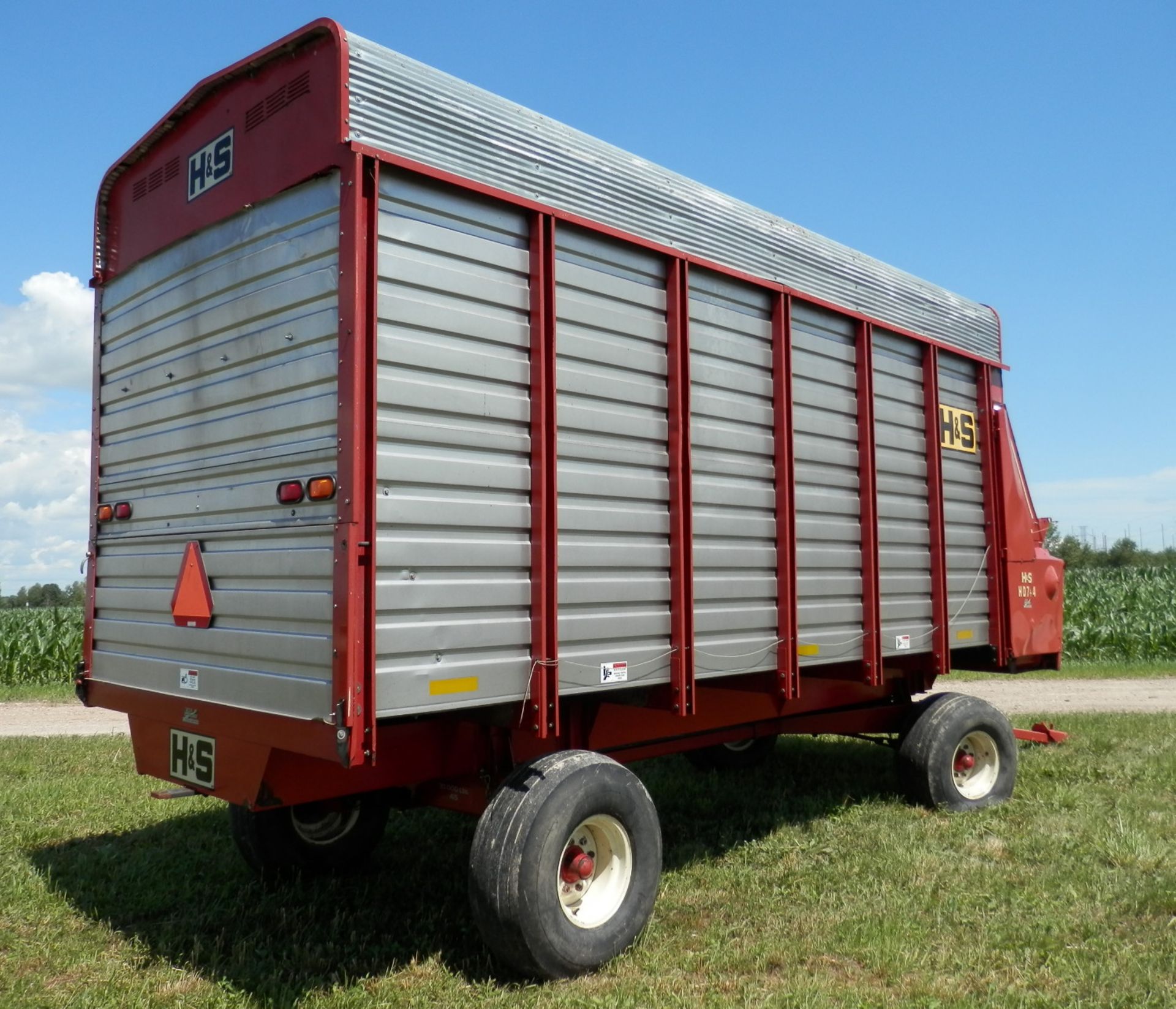 H&S HD 7+4 18' LH FORAGE WAGON - Image 5 of 7