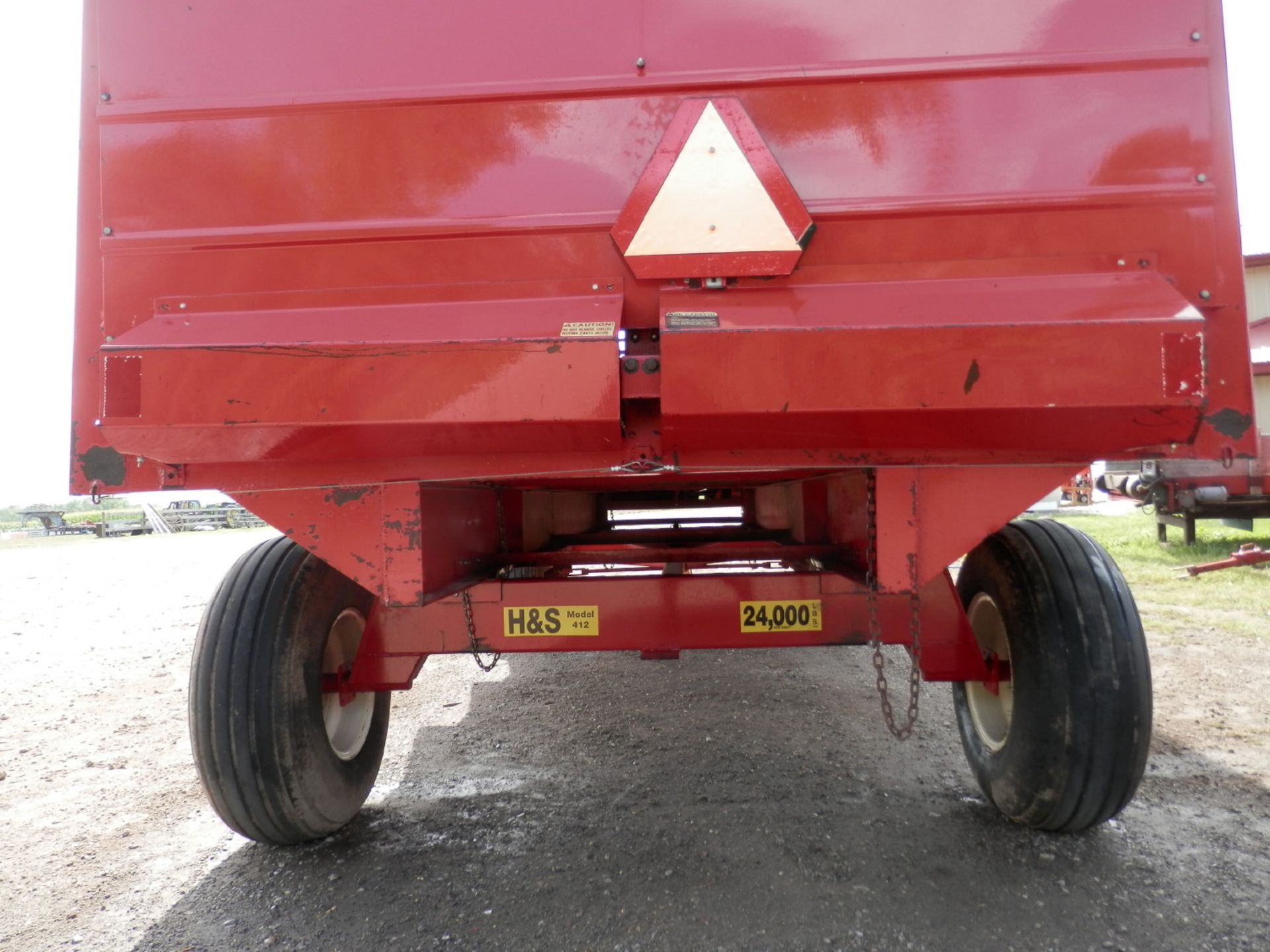 H&S 500 STEEL "SUPER" BOX FORAGE WAGON - Image 5 of 7