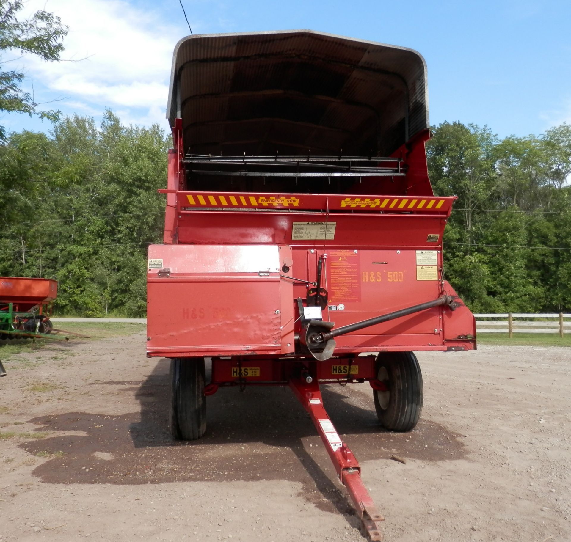 H&S 500 STEEL "SUPER" BOX FORAGE WAGON - Image 2 of 7