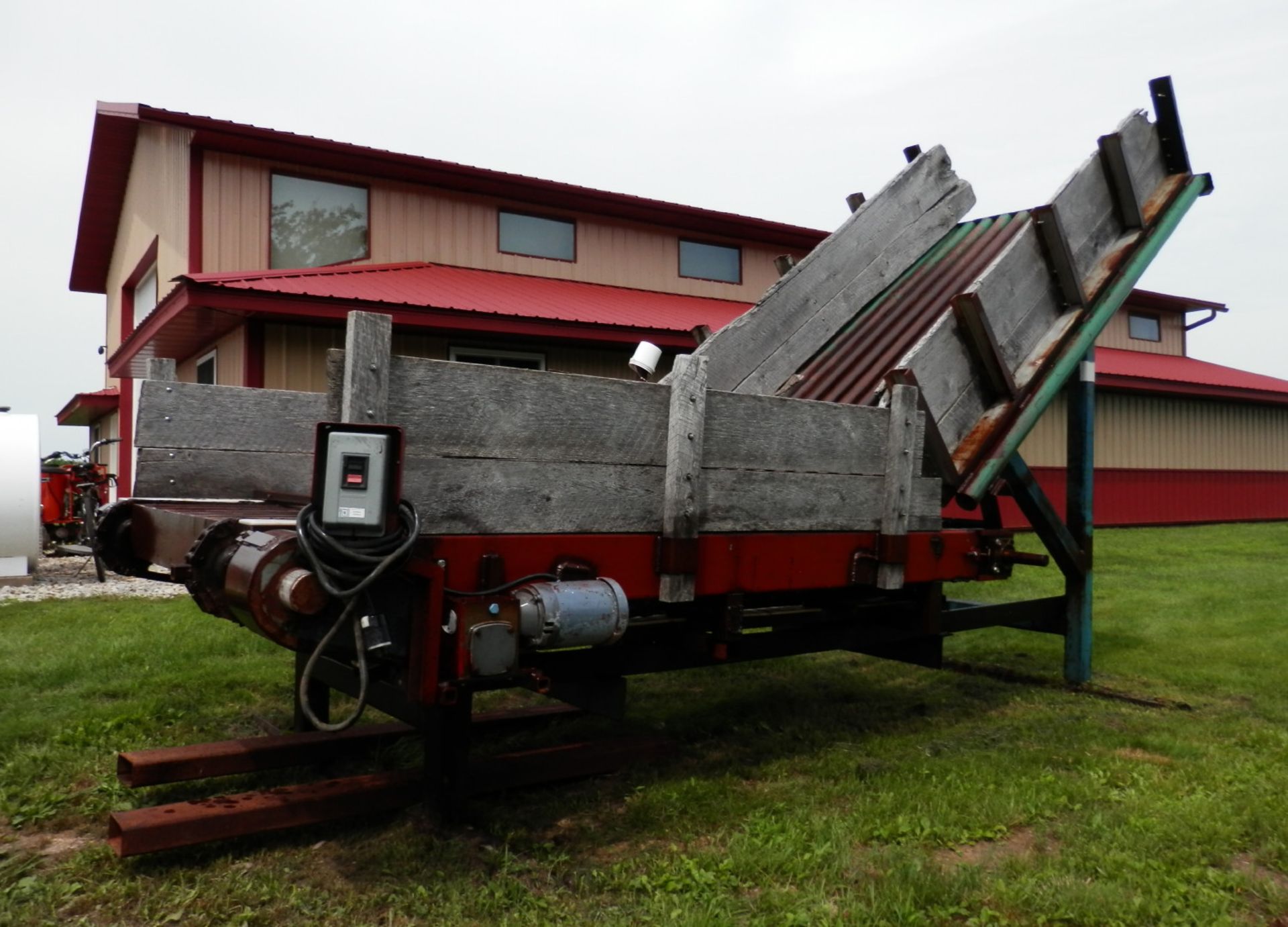 FIREWOOD PREP/SORTER STATION, HEAVY DUTY