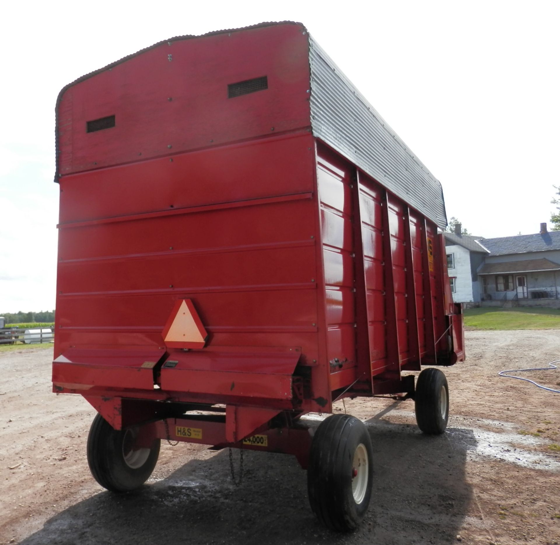 H&S 500 STEEL "SUPER" BOX FORAGE WAGON - Image 4 of 7