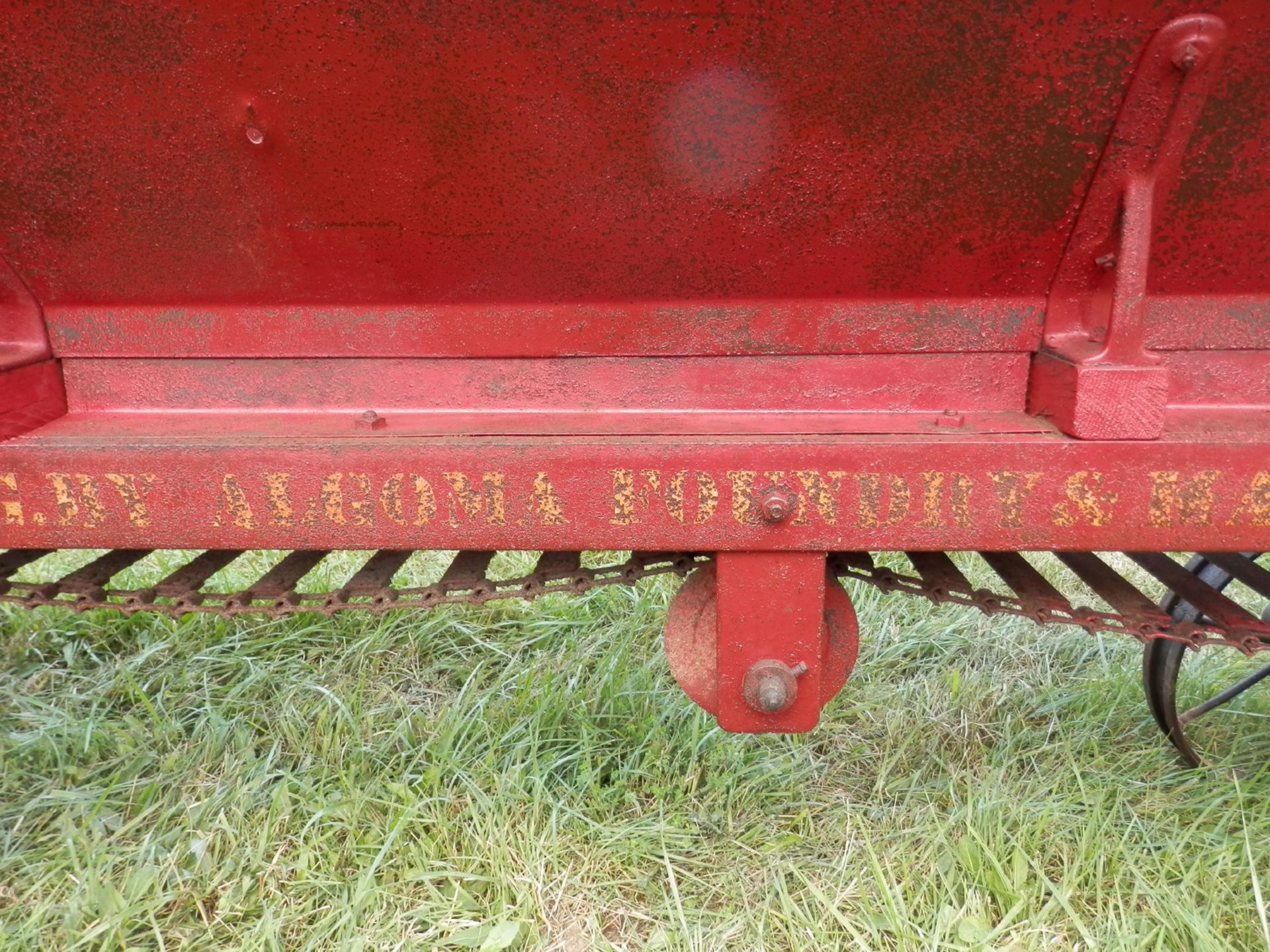 ALGOMA "OK" NO. 17 ANTIQUE FEED CUTTER - Image 3 of 6