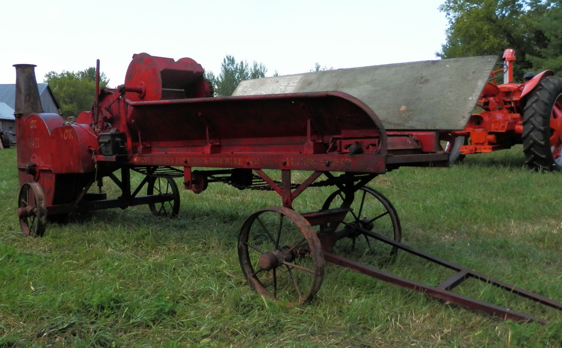 ALGOMA "OK" NO. 17 ANTIQUE FEED CUTTER - Image 2 of 6