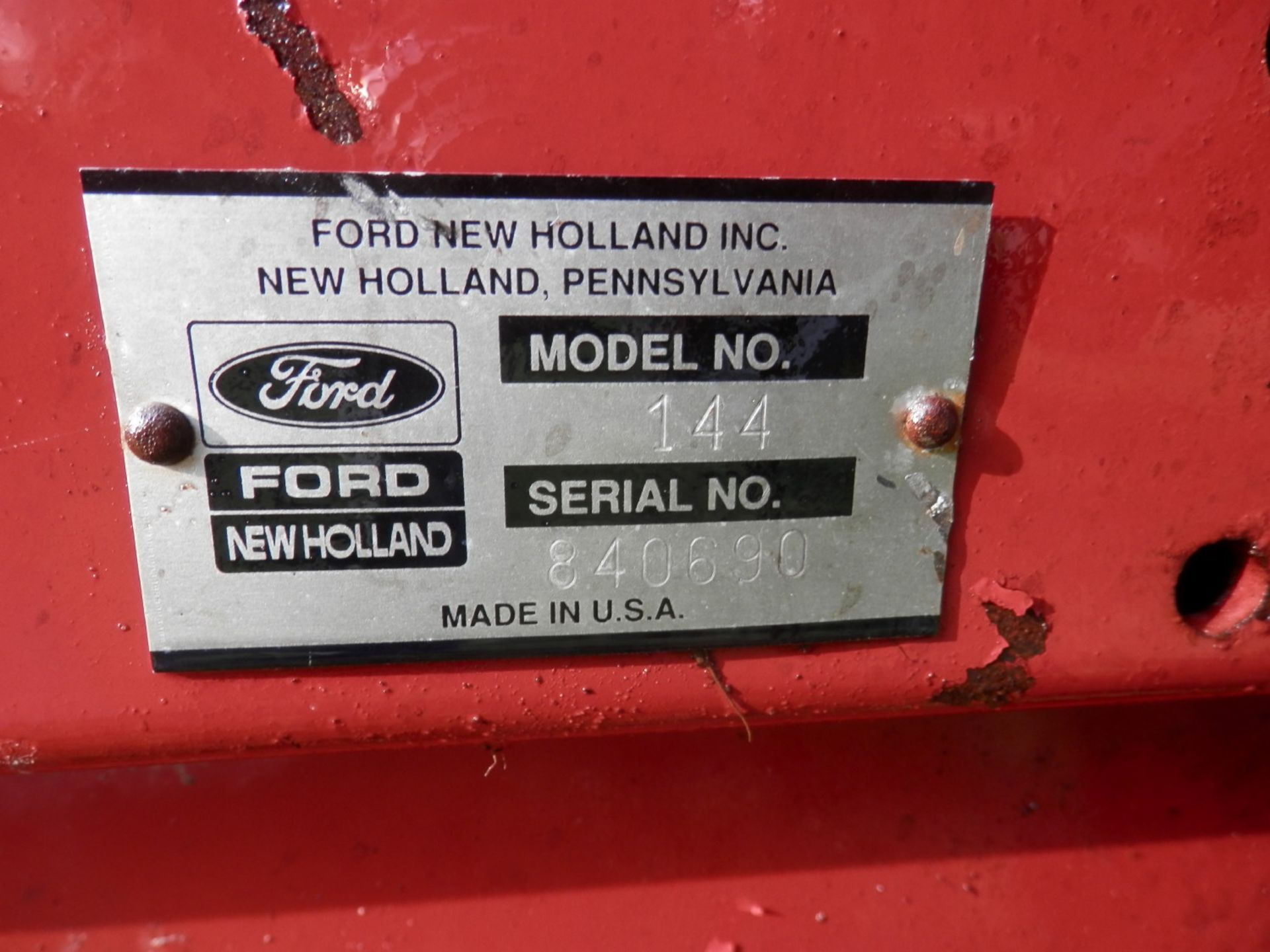 FORD NEW HOLLAND 144 INVERTOR - Image 6 of 6