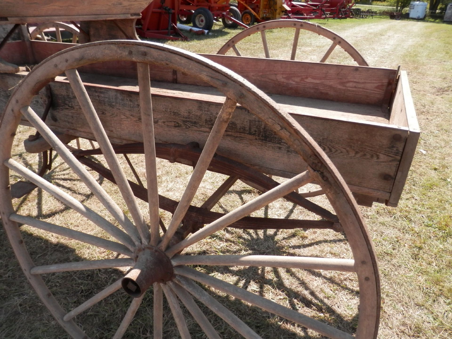 HORSE DRAWN BUCKBOARD WAGON - Image 7 of 8