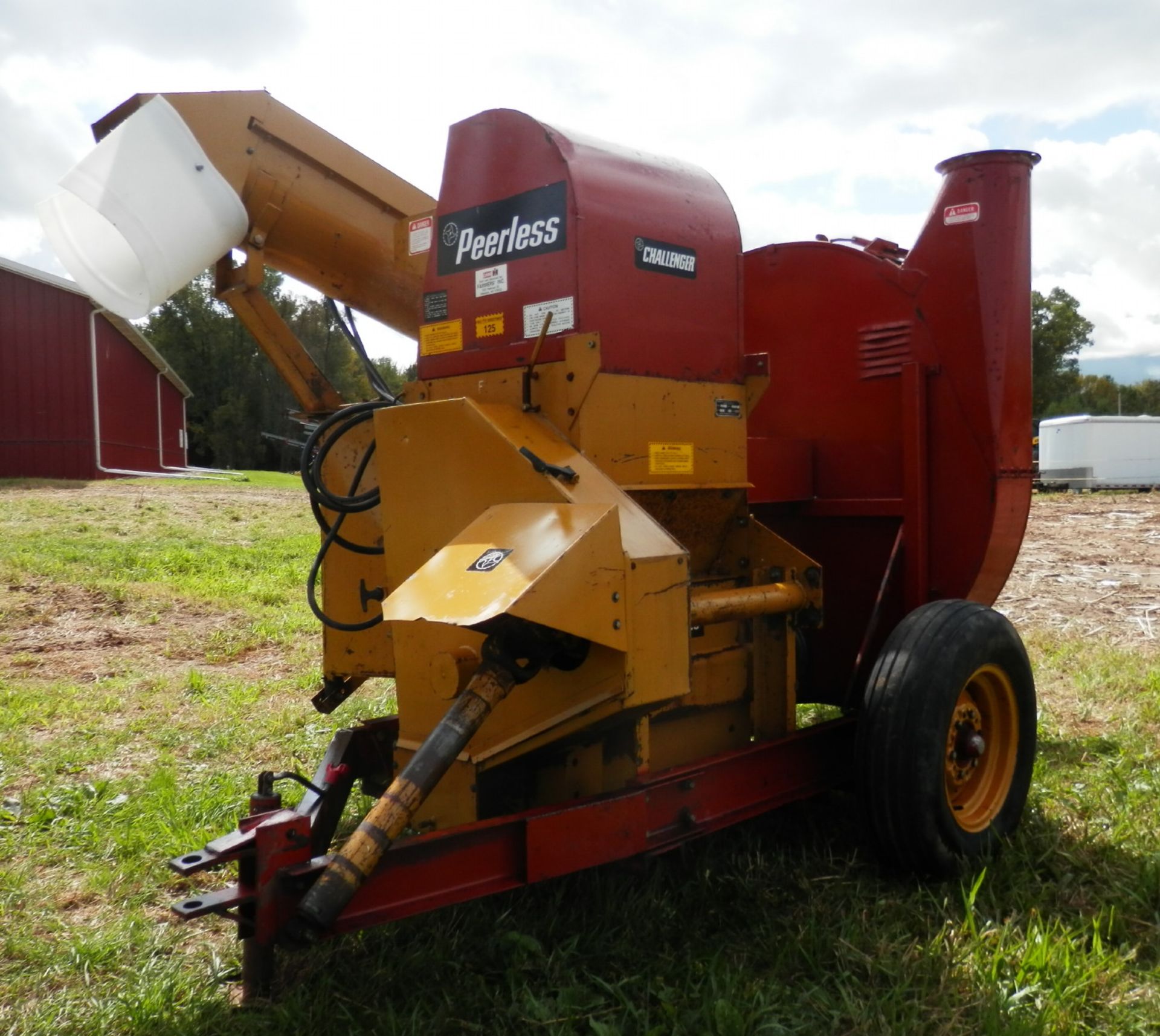 PEERLESS CHALLENGER MDL. 20091 ROLLER MILL/BLOWER - Image 3 of 6