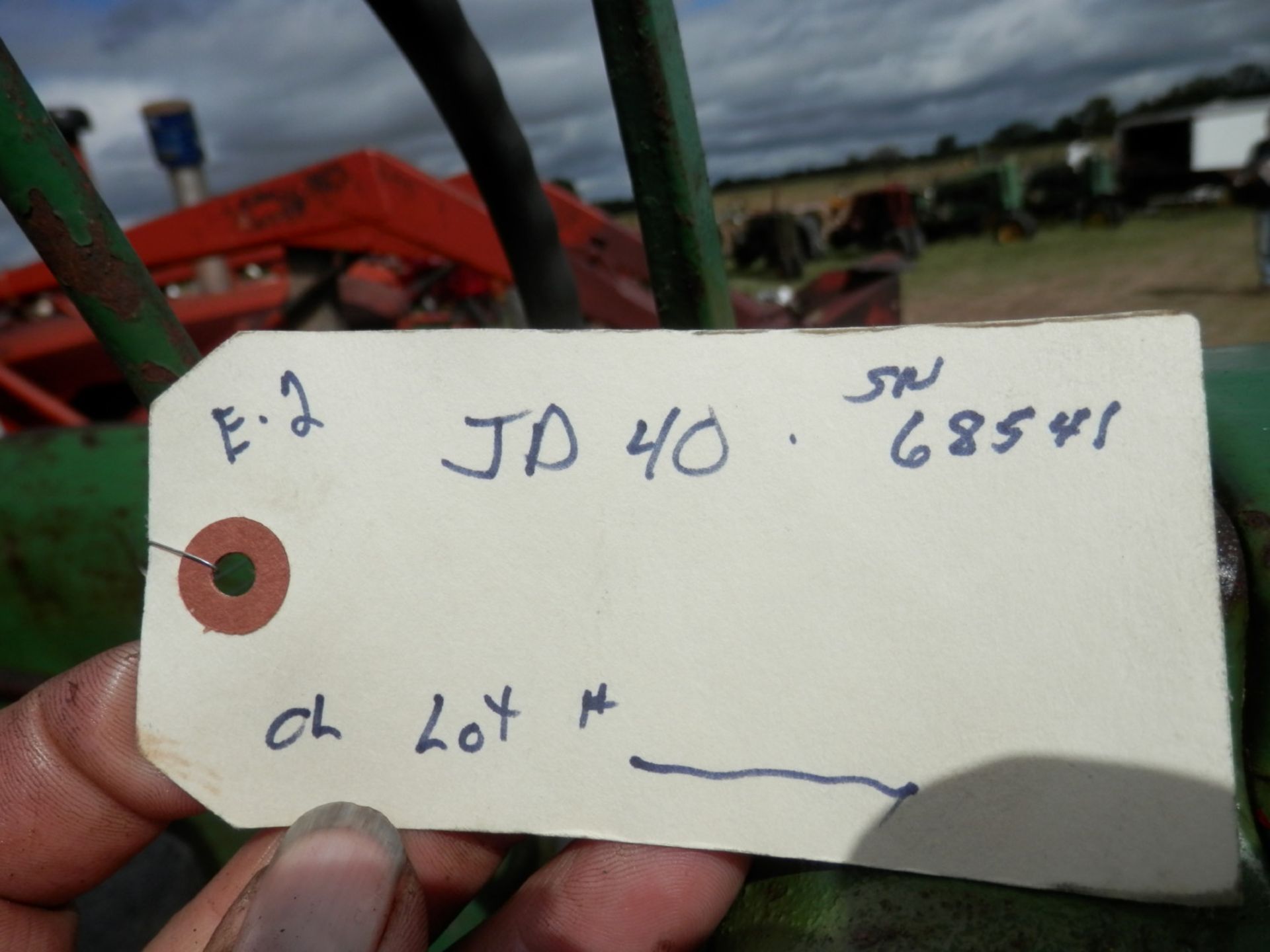 JOHN DEERE 40 w/1 Pc. Rear Wheel Weights - Image 9 of 9