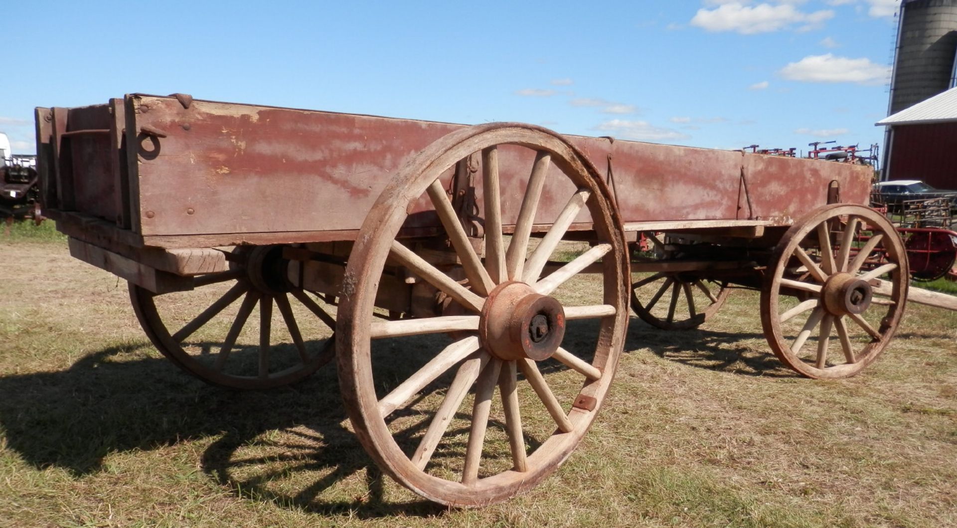 HD FARM WAGON, HORSE DRAWN - Image 5 of 7