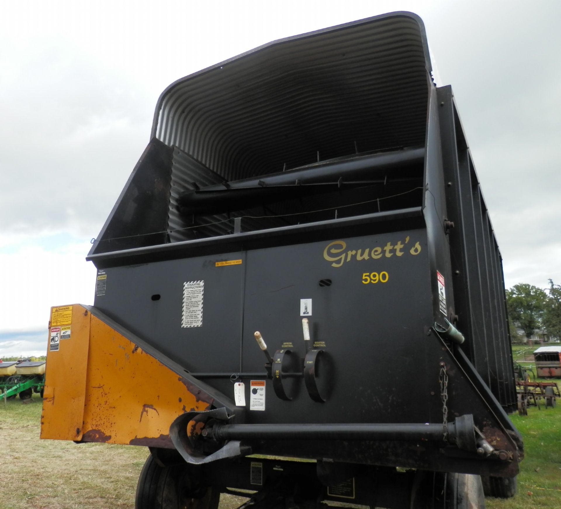 GRUETT 590 16' LH FORAGE WAGON - Image 2 of 6