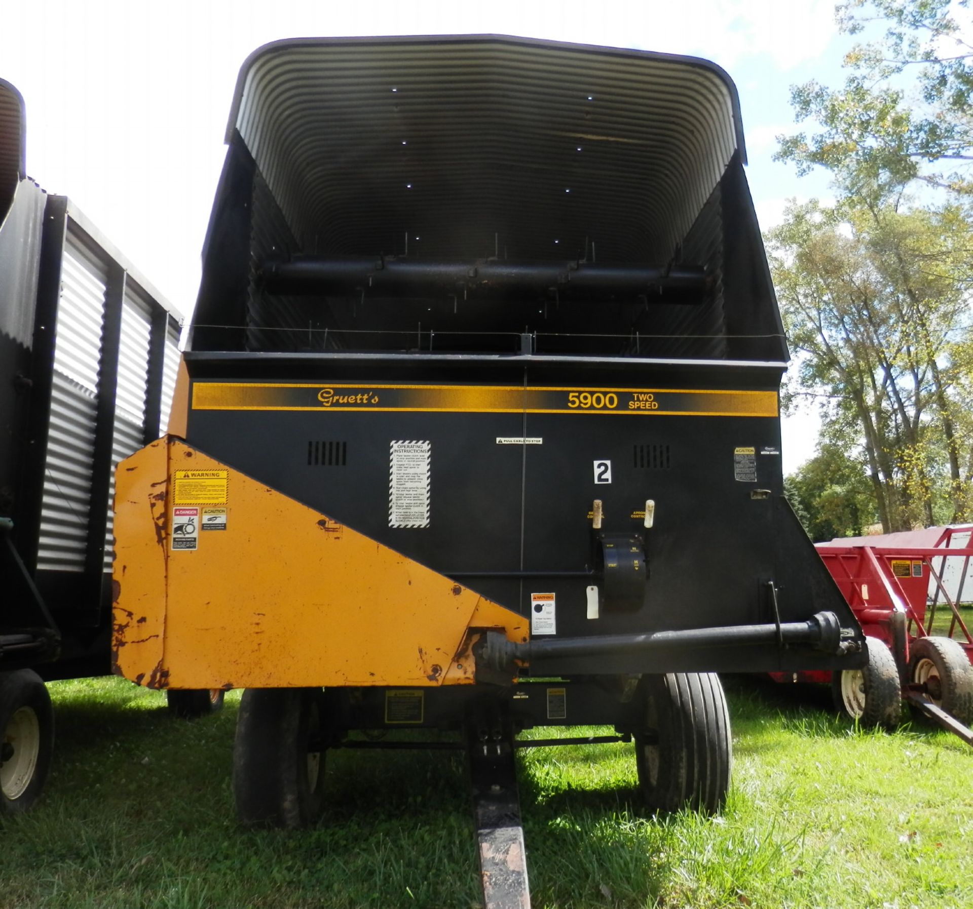 GRUETT 5900 16' LH FORAGE WAGON - Image 2 of 10