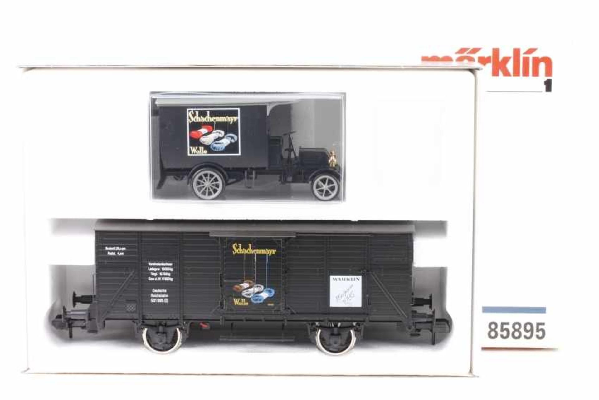 Märklin 85895, Märklin Museumswagen 1995 "Schachenmayr Wolle"<b