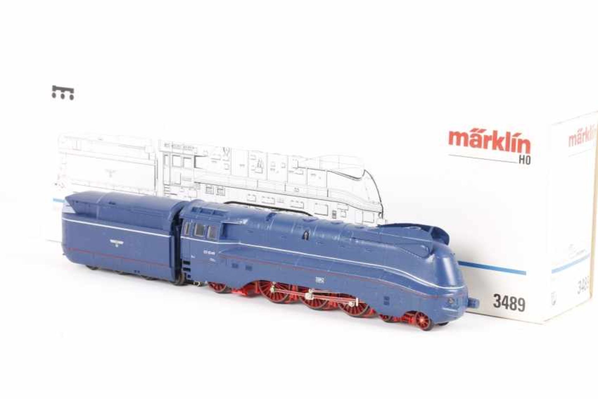 Märklin 3489, Stromlinien-Dampflok "03 1049" der DRG<