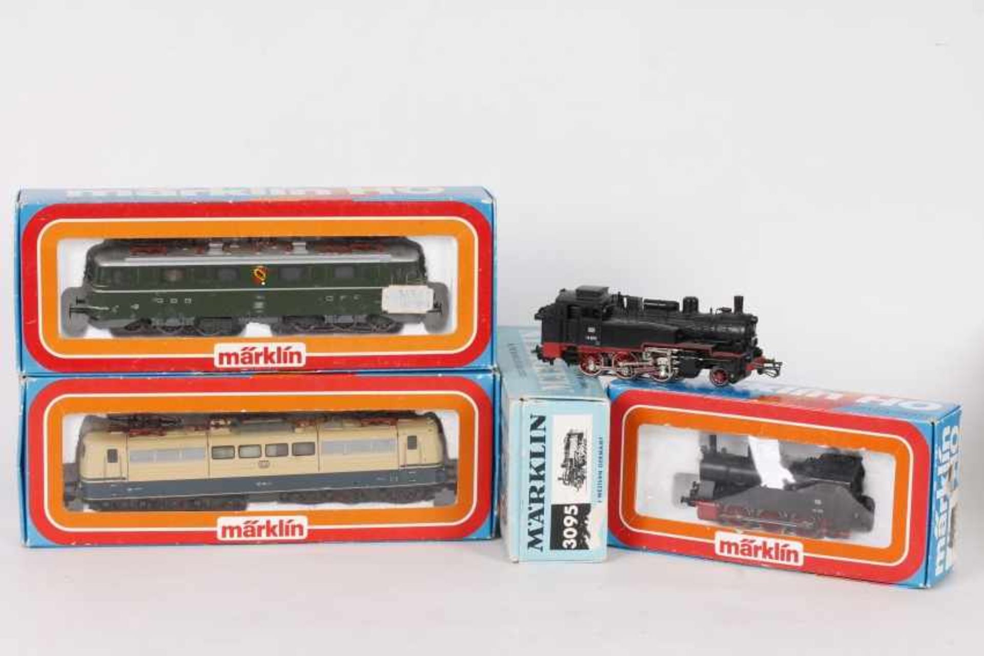 Märklin, vier Loks<