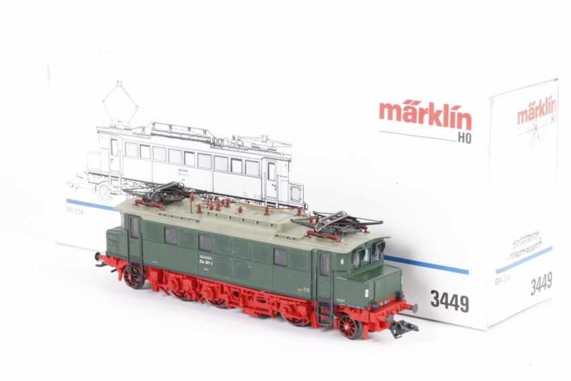 Märklin 3449, Elektrolok "204 001-2" der DR (DDR)<