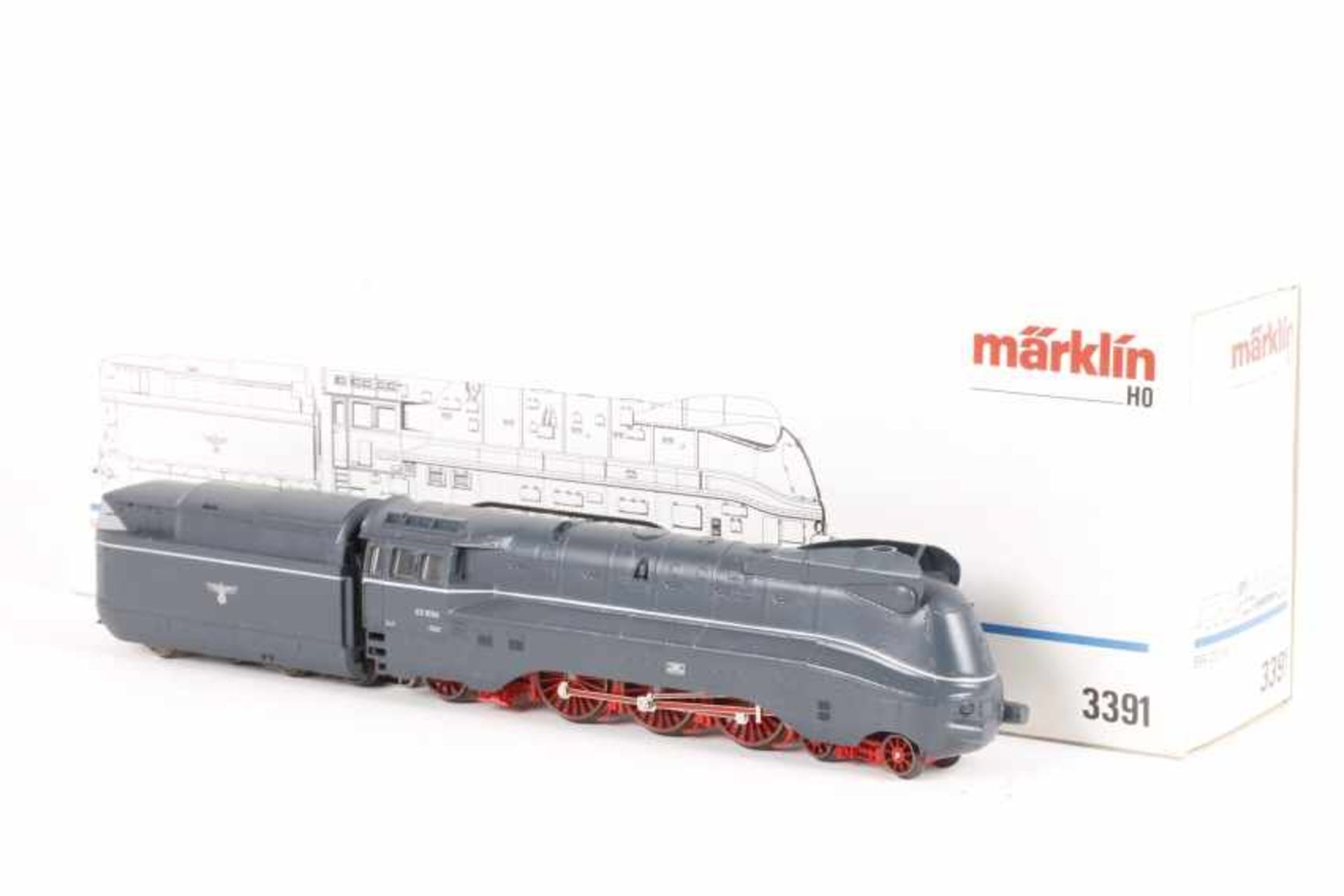 Märklin 3391, Stromlinien-Dampflok "03 1056" der DRG<