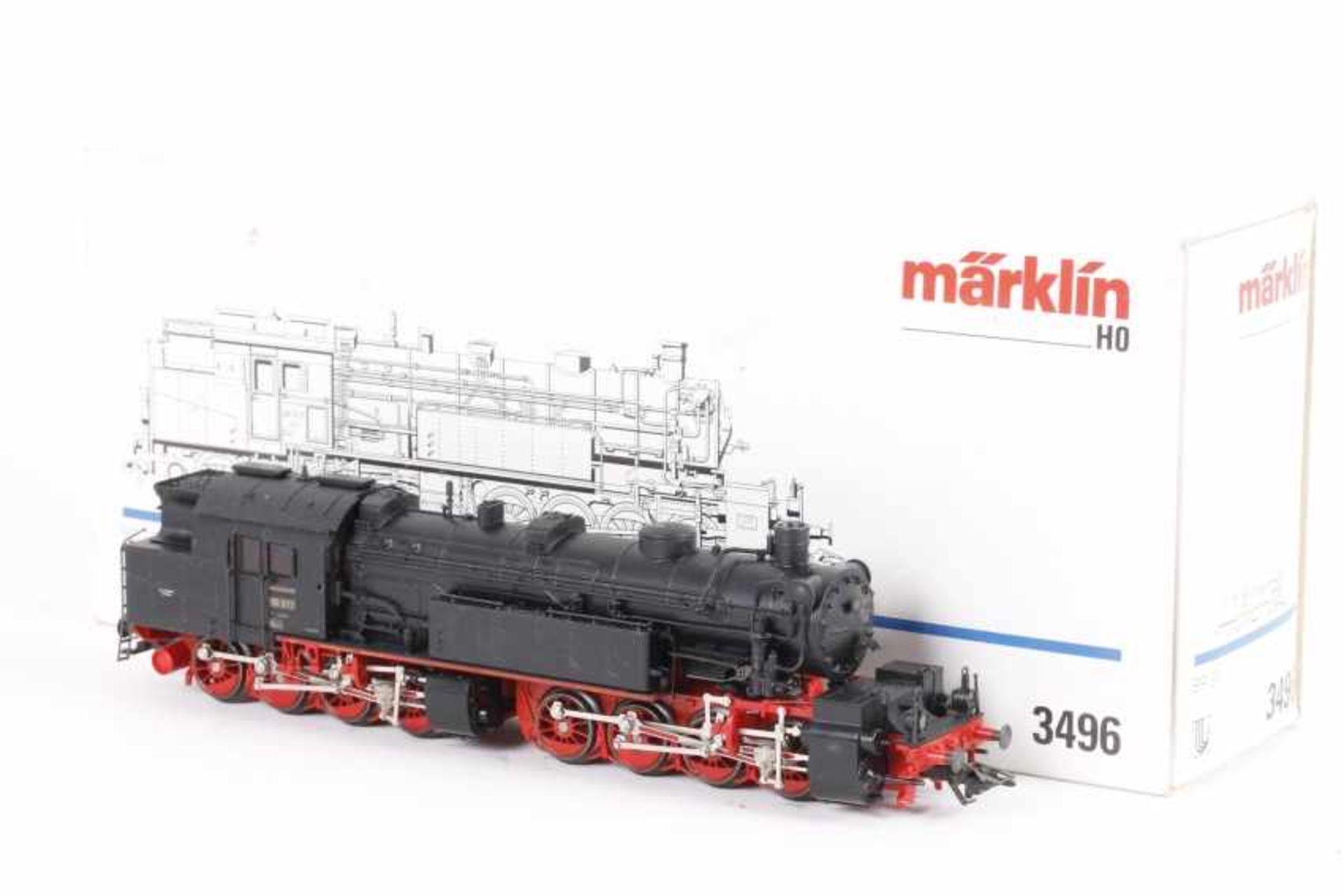 Märklin 3496, Mallet-Tenderlok "96 017" der DRG<