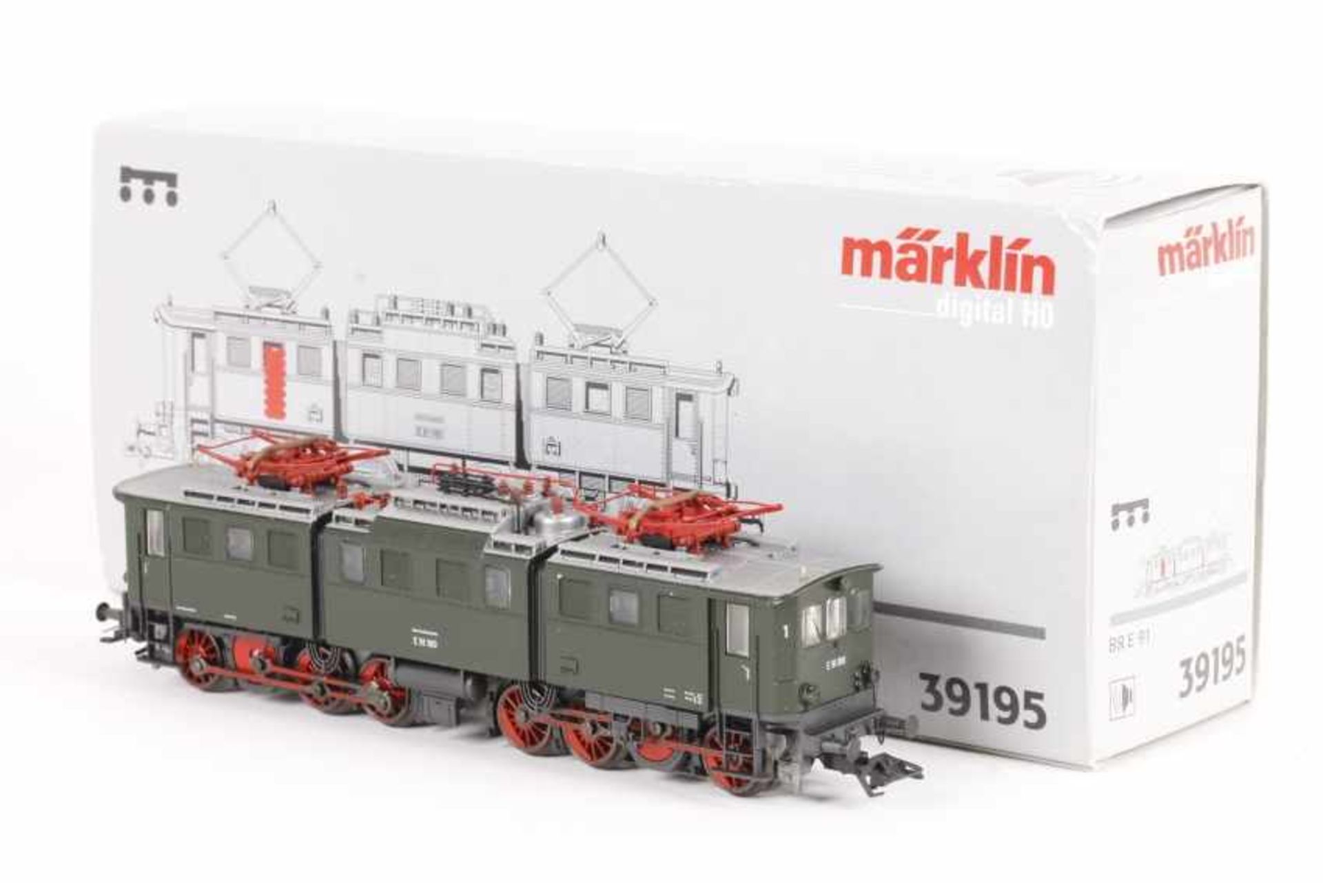 Märklin 39195, Elektrolok "E 91 100" der Bundesbahn<