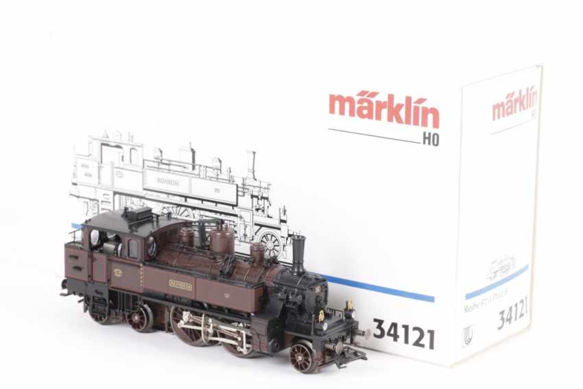 Märklin 34121, Tenderlok P 2.II "REINHEIM" der Pfalzbahn<