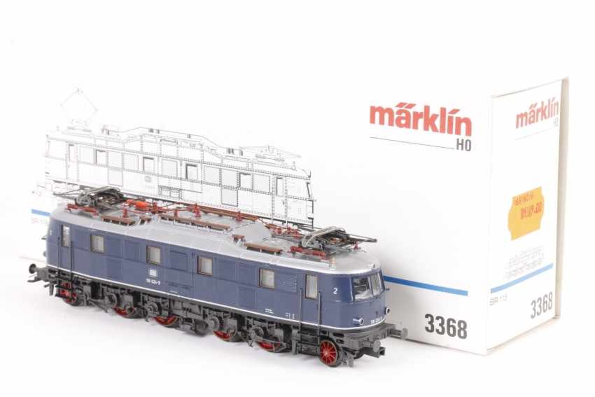 Märklin 3368, Elektrolk "118 024-9" der DB<