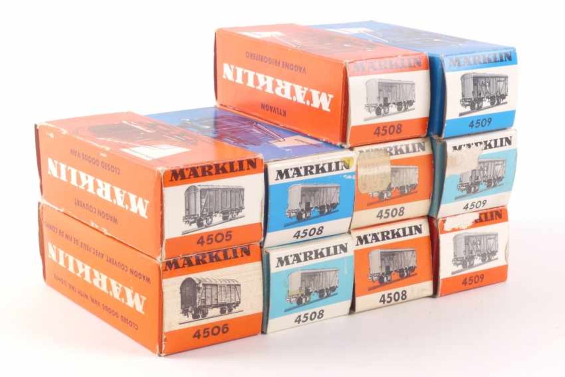 Märklin 10 Güterwagen