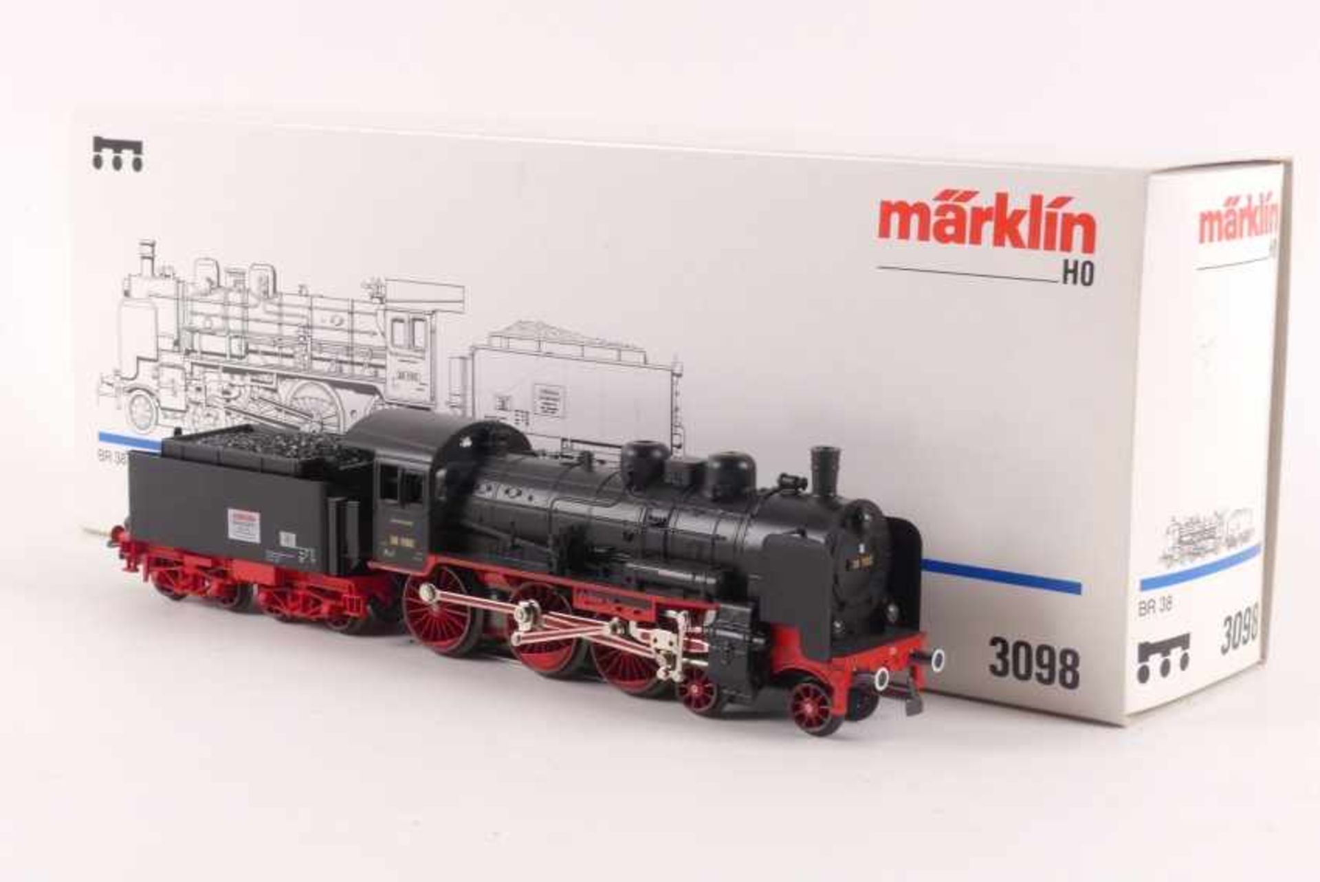 Märklin 3098Märklin 3098, Dampflok `38 1182´ der Deutschen Bundesbahn, Sonderserie der MHI,