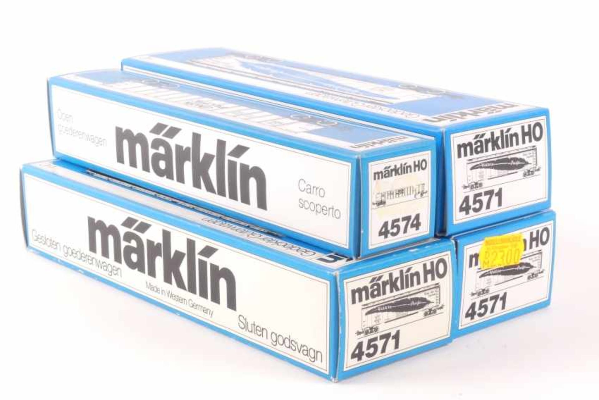 Märklin vier US-Güterwagen