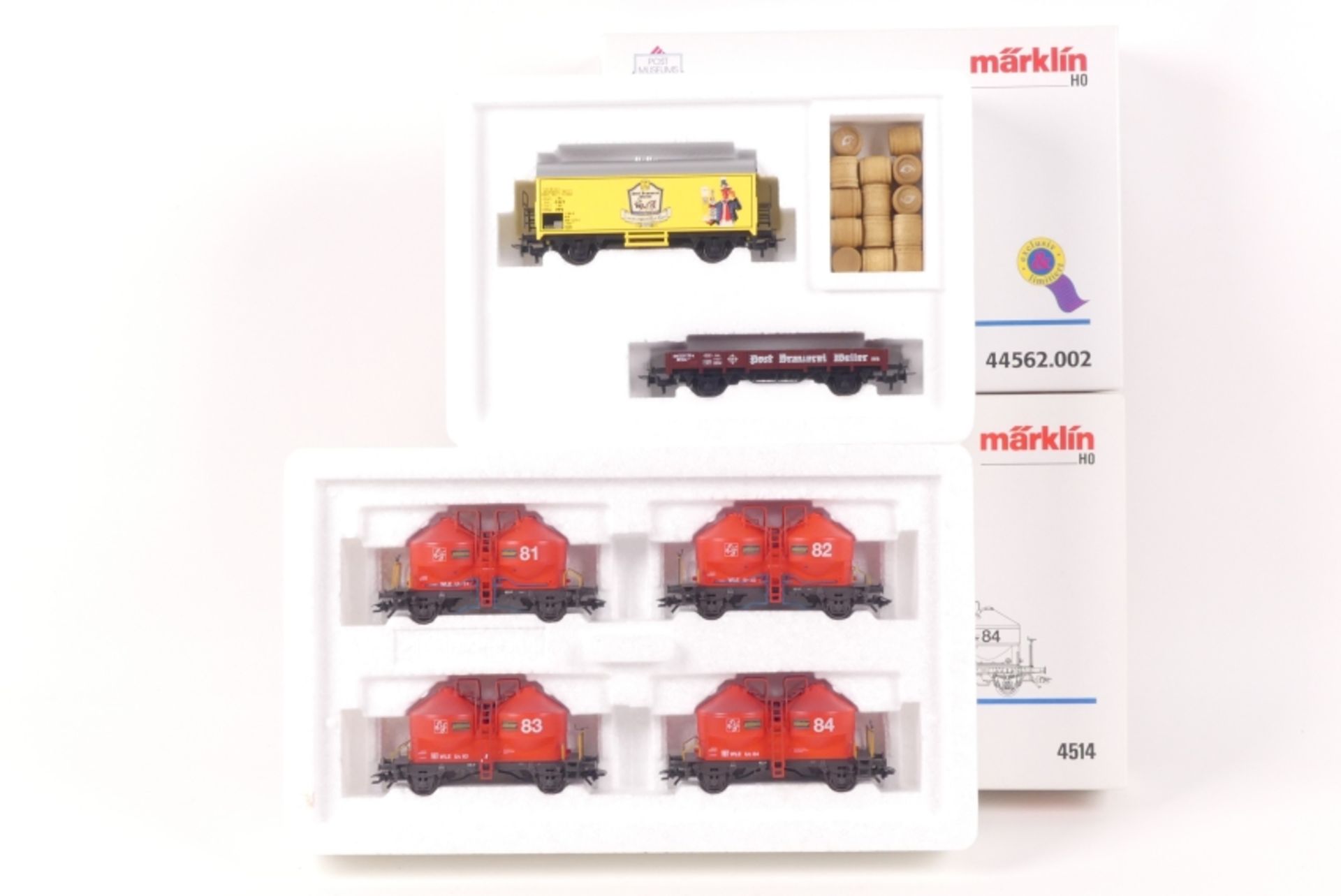 Märklin zwei Packungen, 4514, 44562.002,, sehr guter Zustand