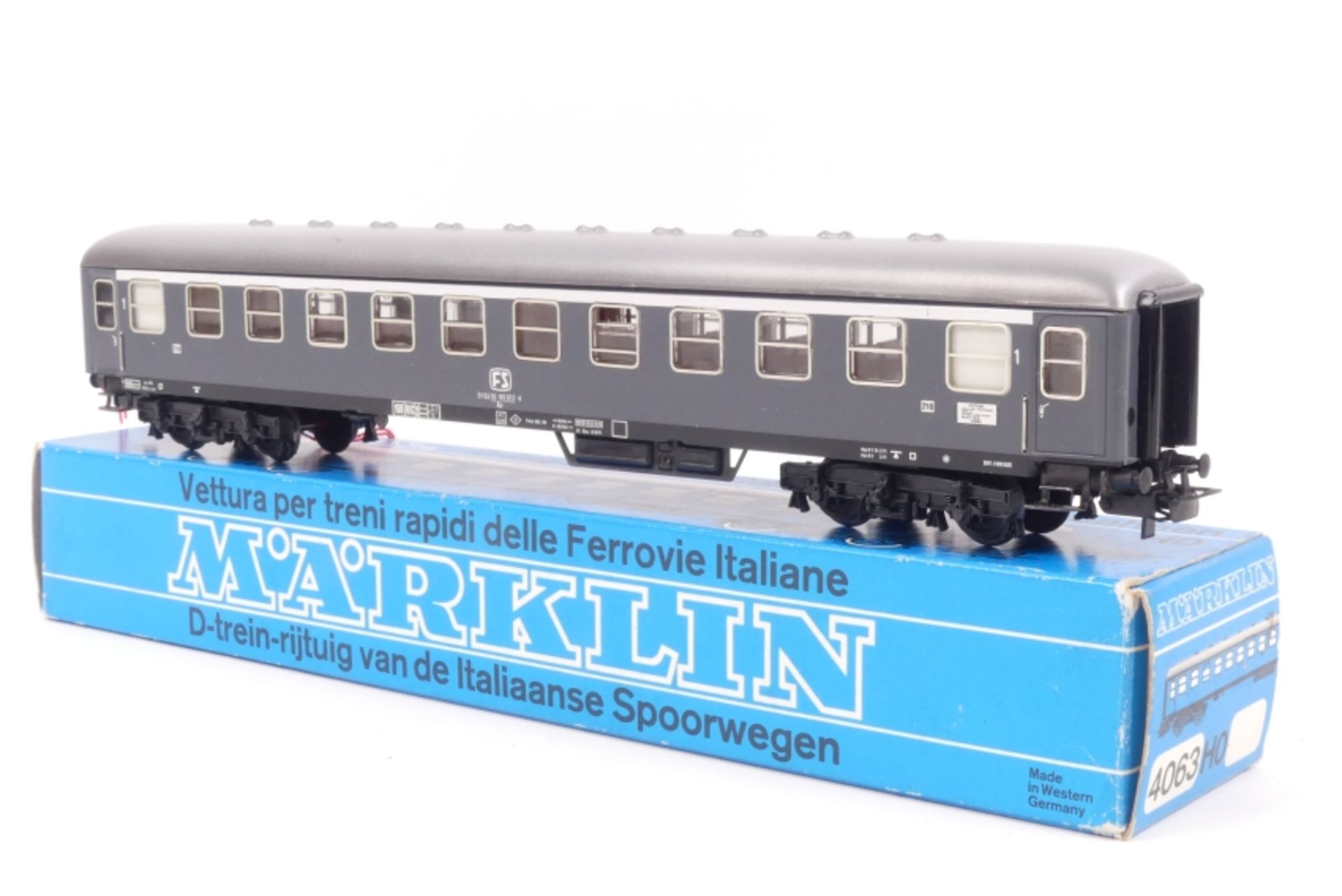 Märklin 4063, D-Zug Wagen der "FS", sehr guter Zustand, ORK